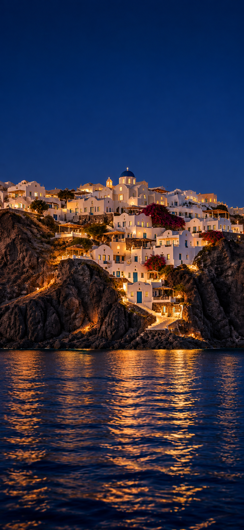 Cliff Town Night