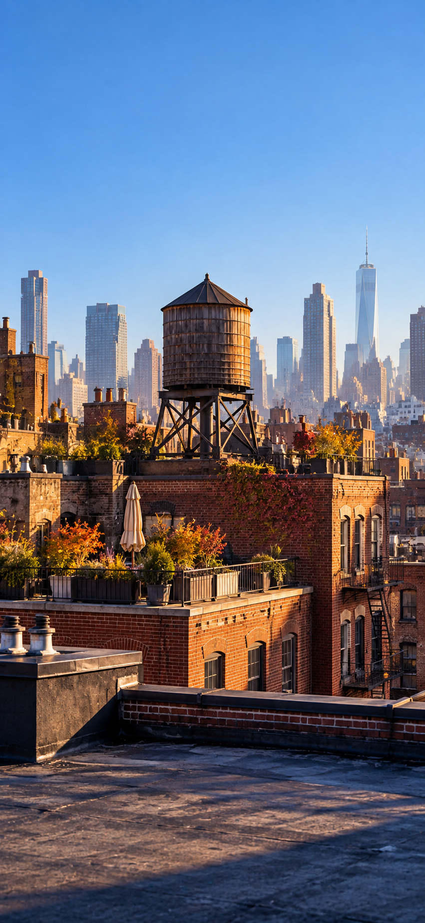 City Rooftop Day
