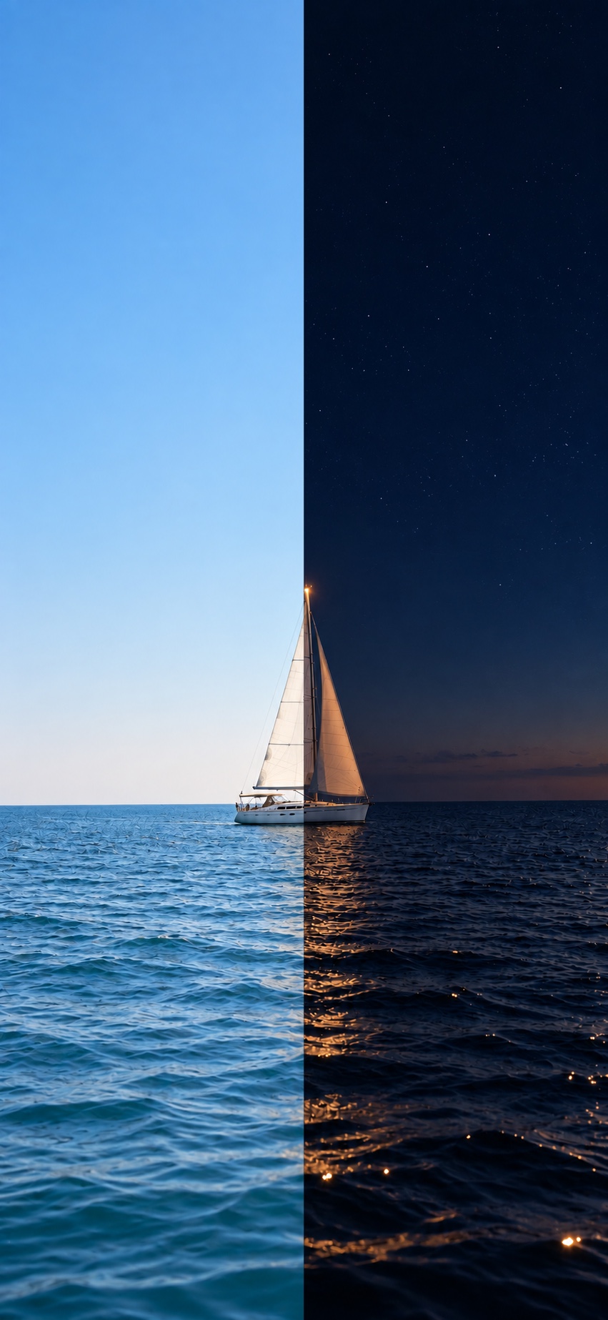 Lone Sailboat