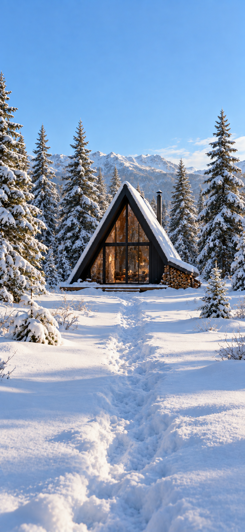 Snow A-Frame Day