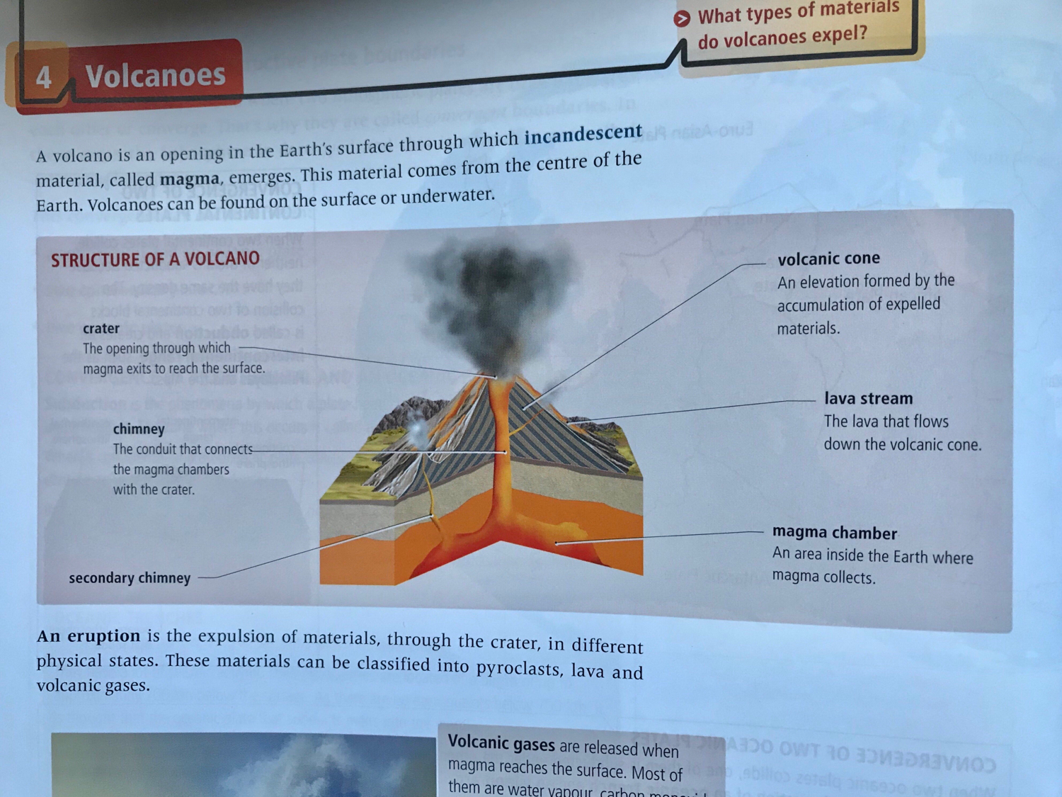 STRUCTURE OF A VULCANO