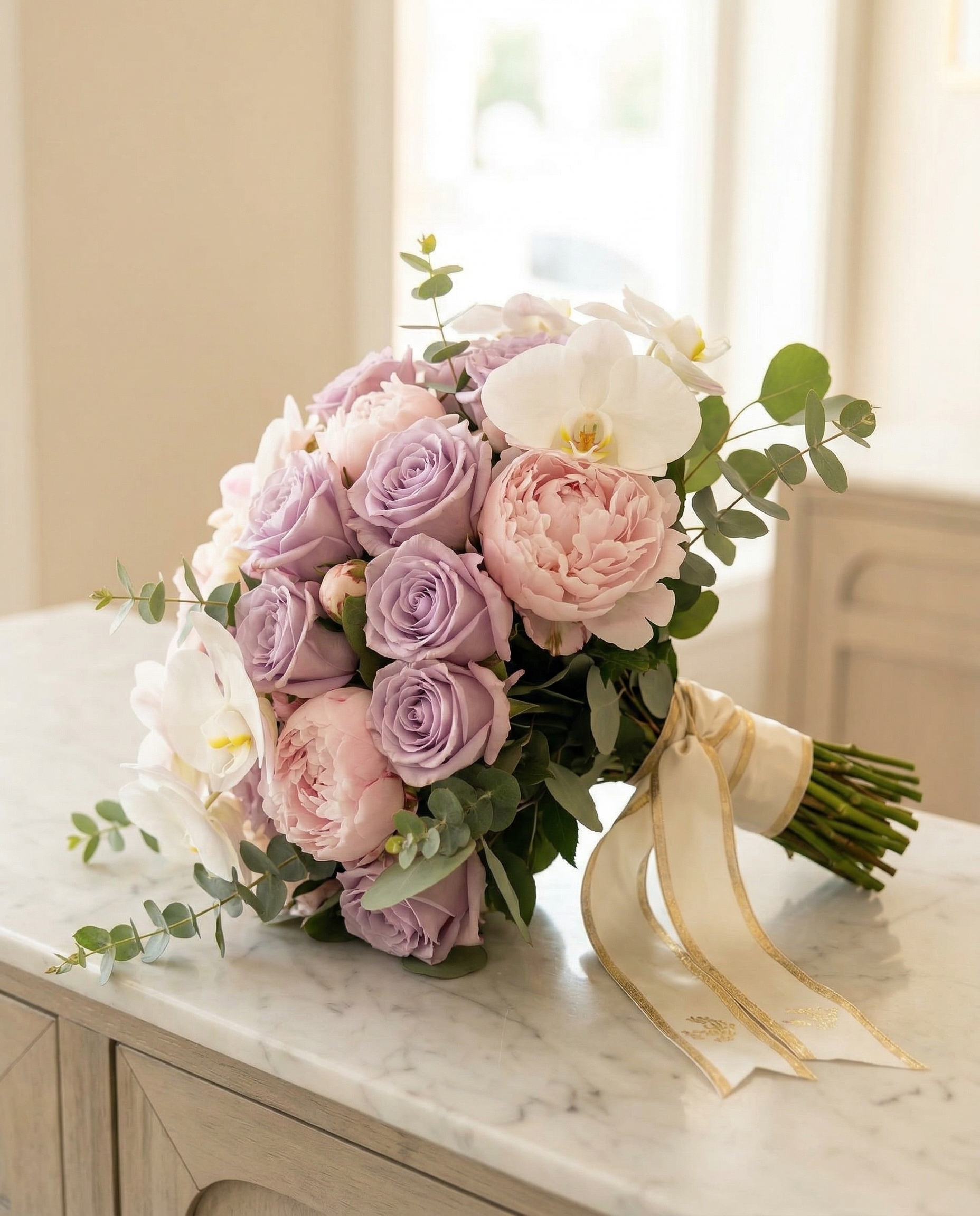 Hermoso arreglo floral de Thousand Lillies