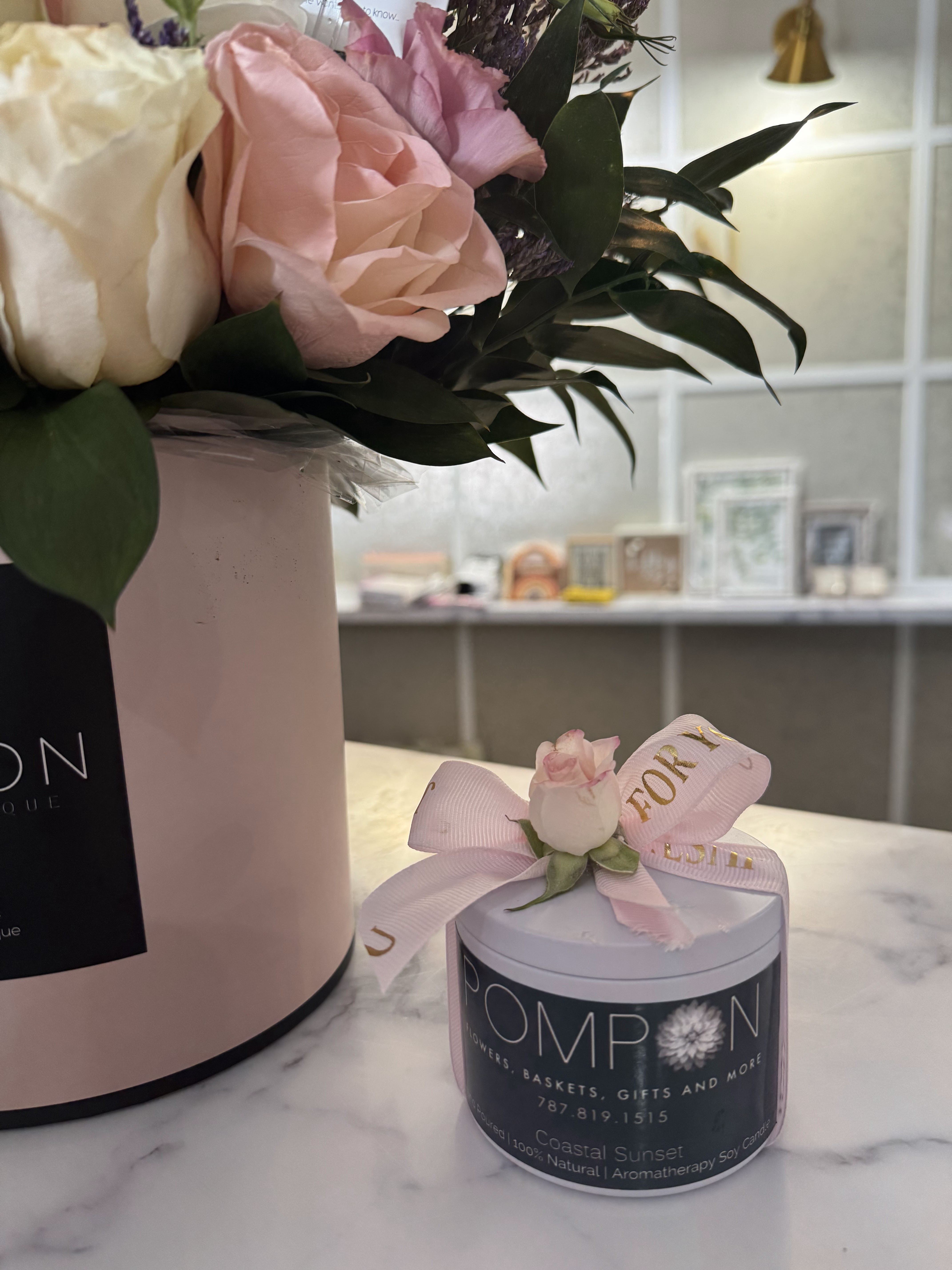 Pompon Flower Boutique lifestyle