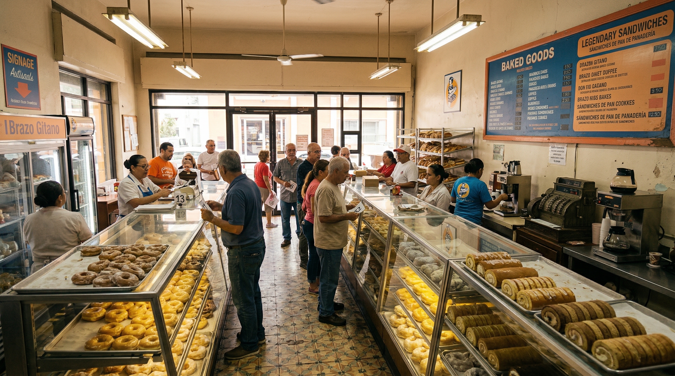 Interior Panadería Ricomini