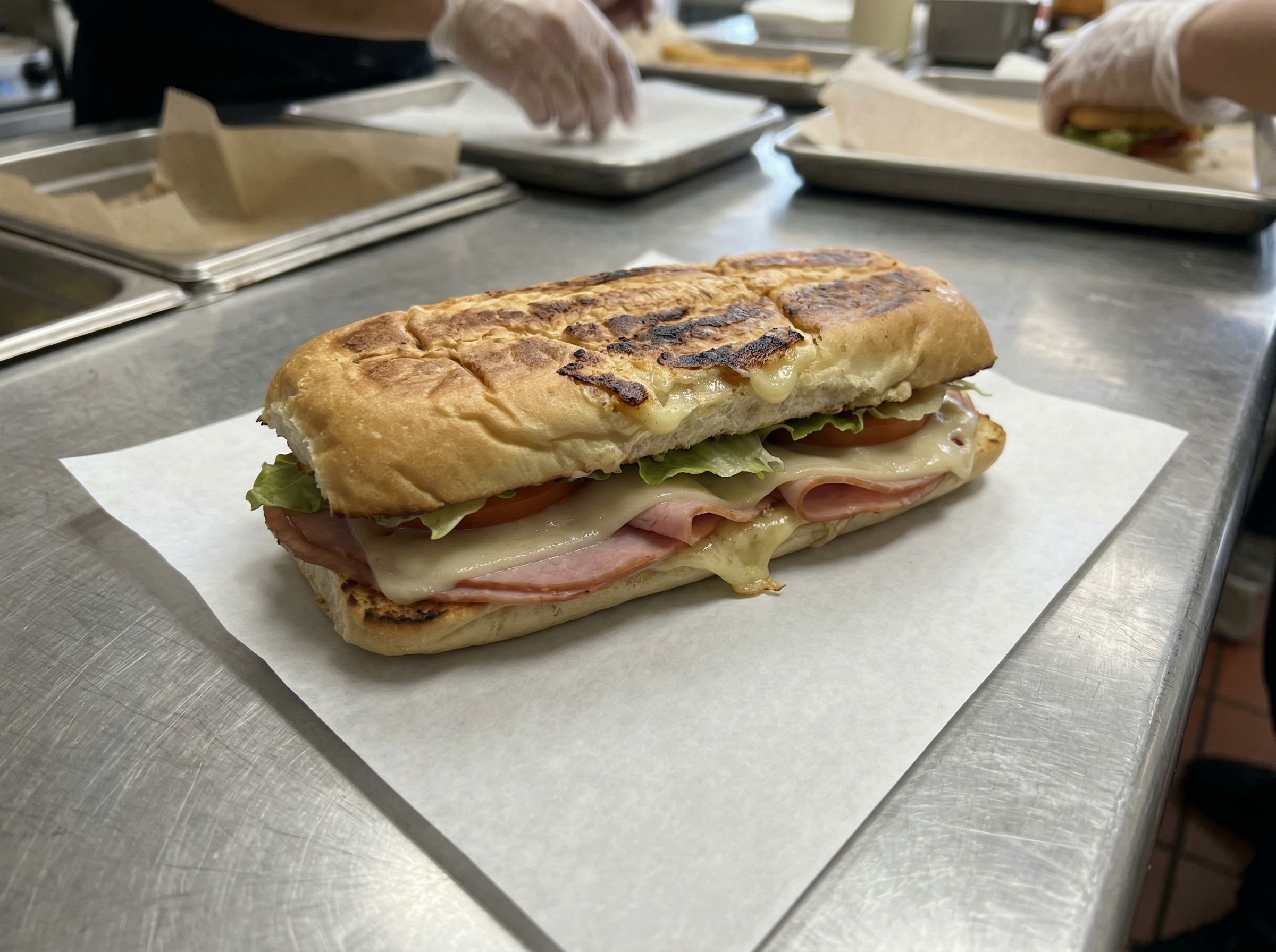 Sándwich fresco de Panadería Siglo XXI