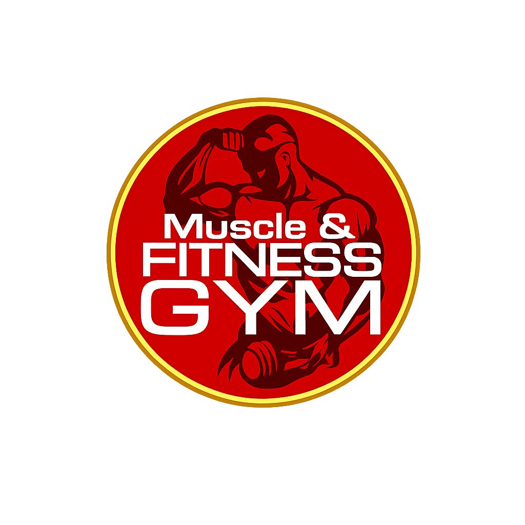 Muscle & Fitness Gym Logo