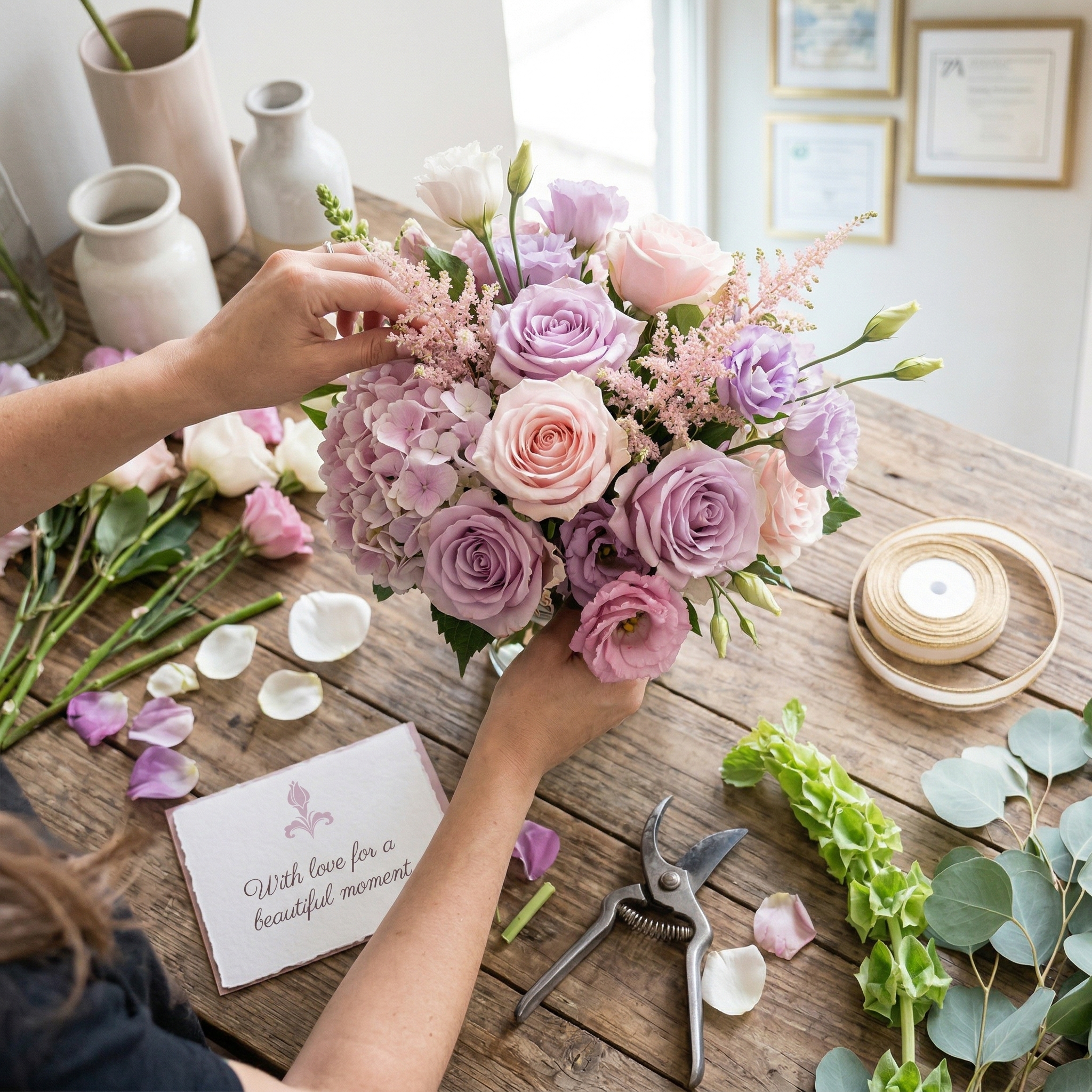 Proceso artesanal floral de Thousand Lillies