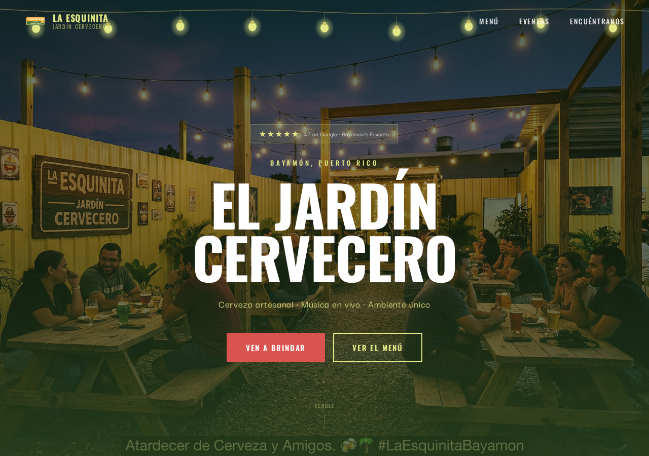La Esquinita Jardín Cervecero