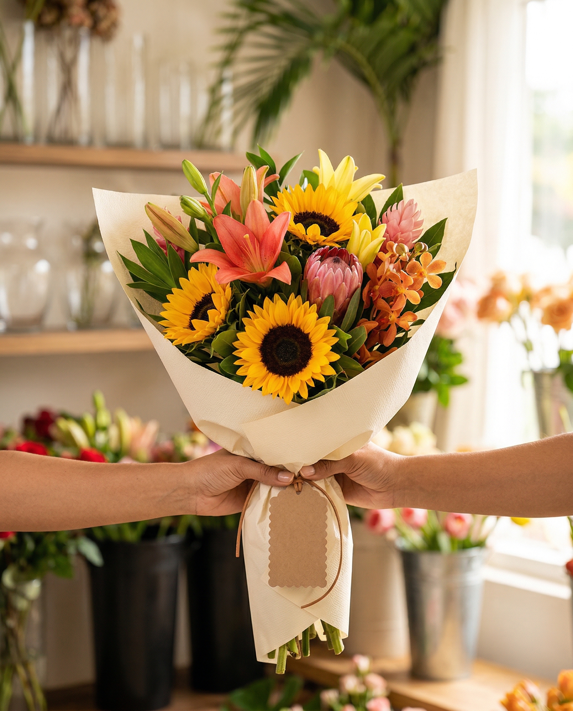 Rosas y Amor — arreglo de rosas para regalar