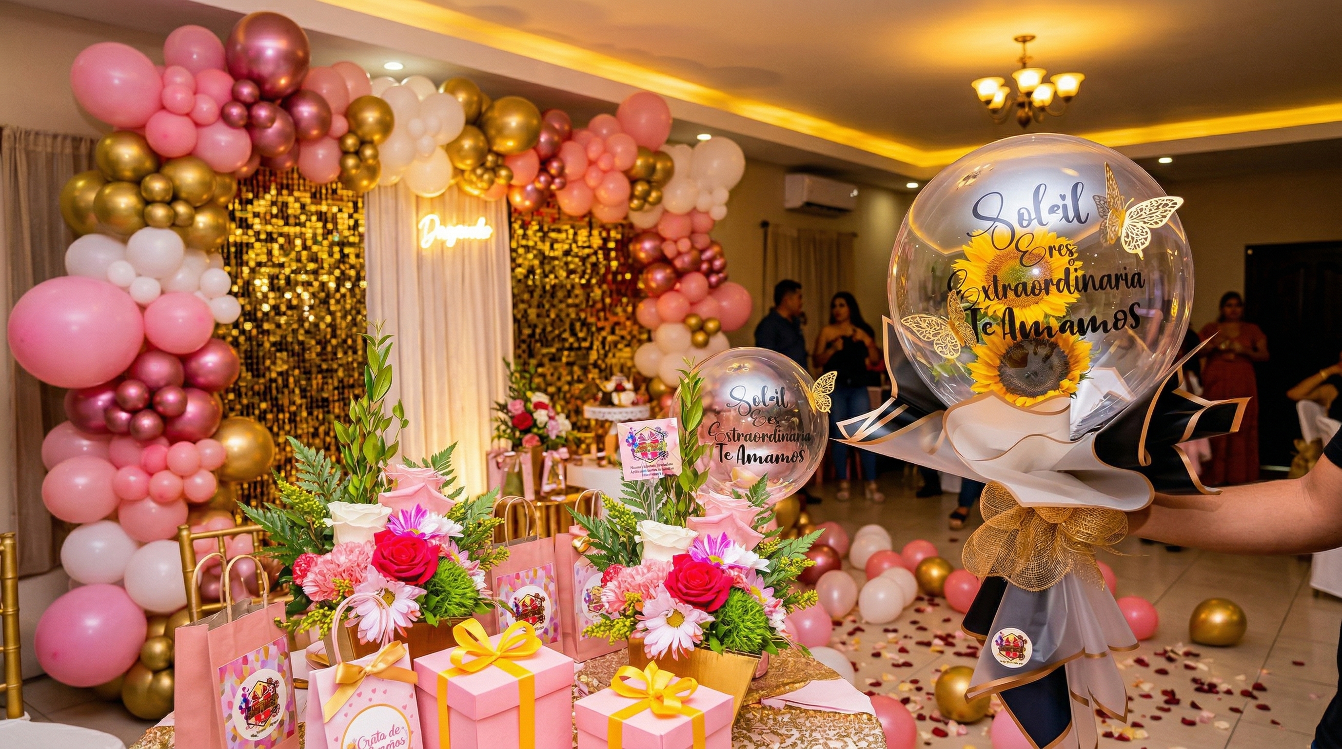 Decoración de evento creada por Cajita de Sorpresas en San Germán, Puerto Rico
