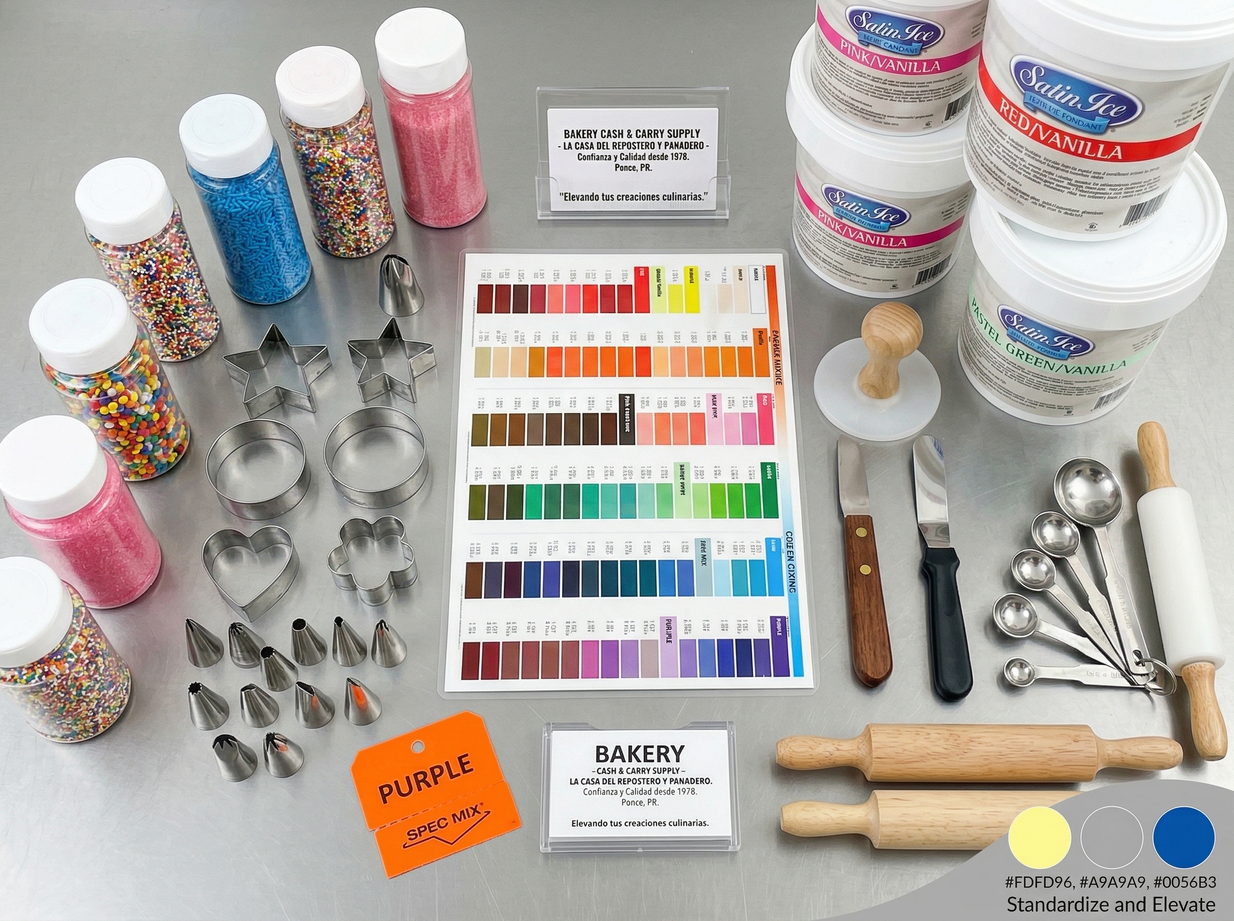 Herramientas y utensilios para repostería