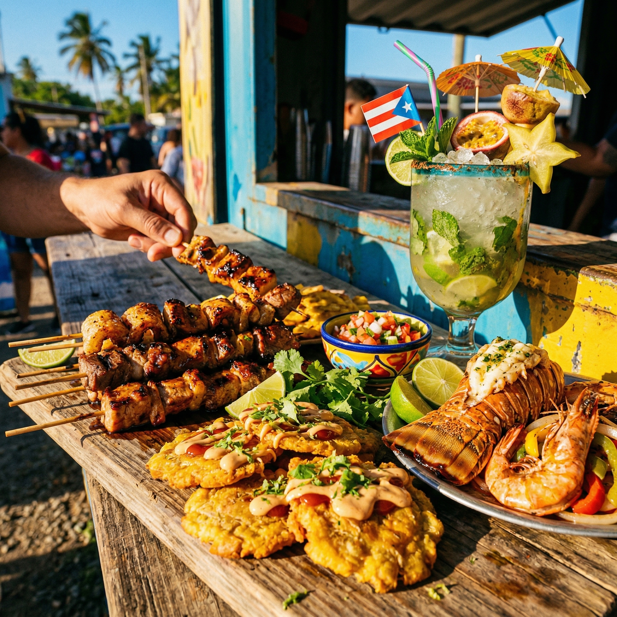 Comida a la grill en Juakio's
