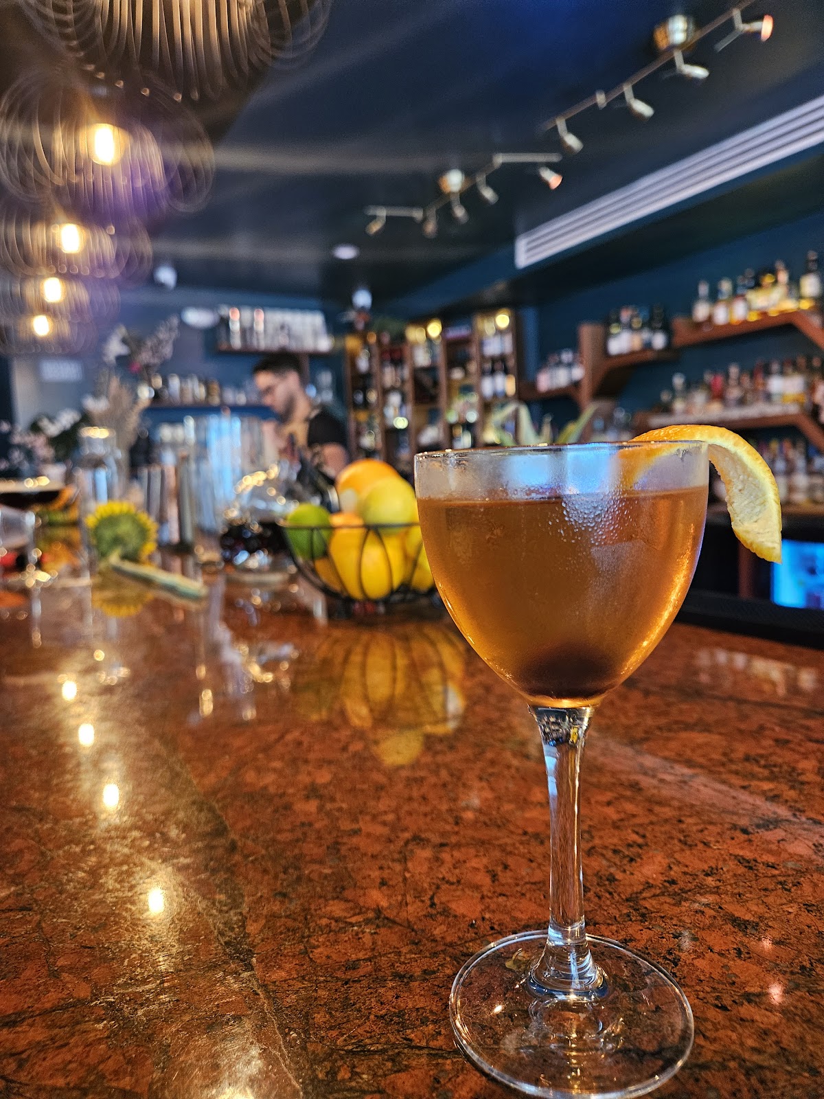 Tiki cocktail at kāne Rum Bar