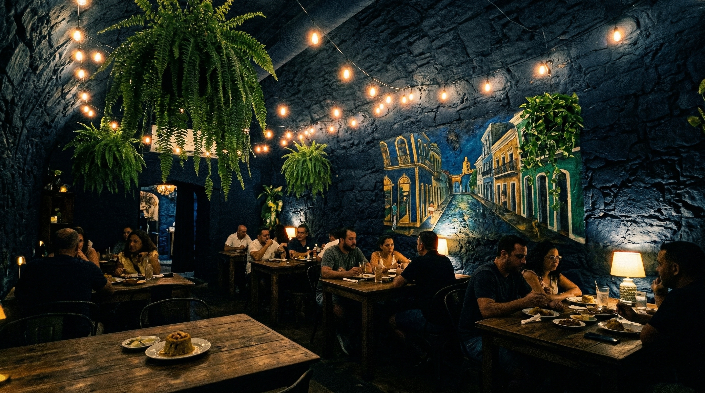 Interior de Rellena'o — La cueva en el Viejo San Juan