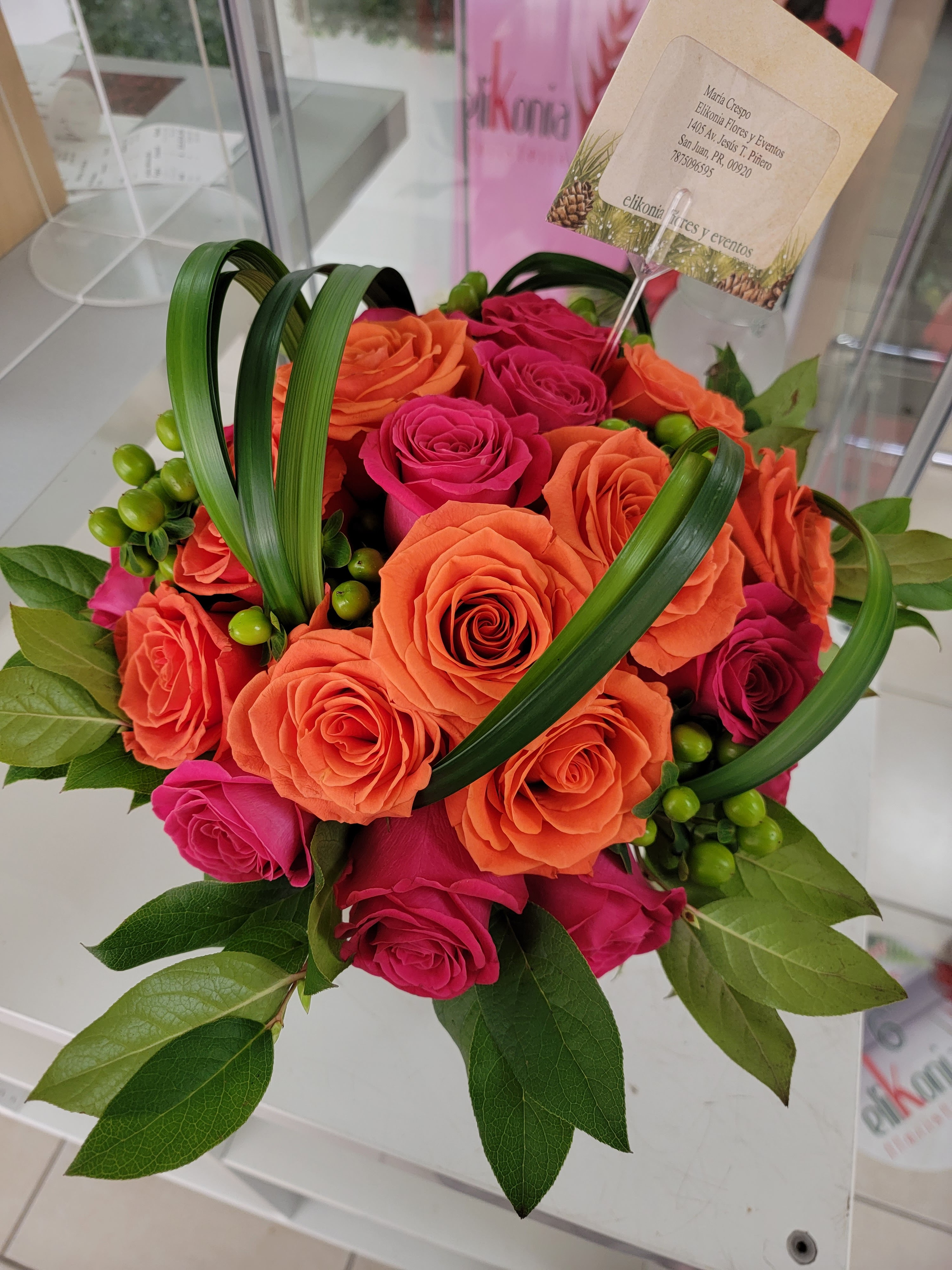 Arreglo floral — Elikonia