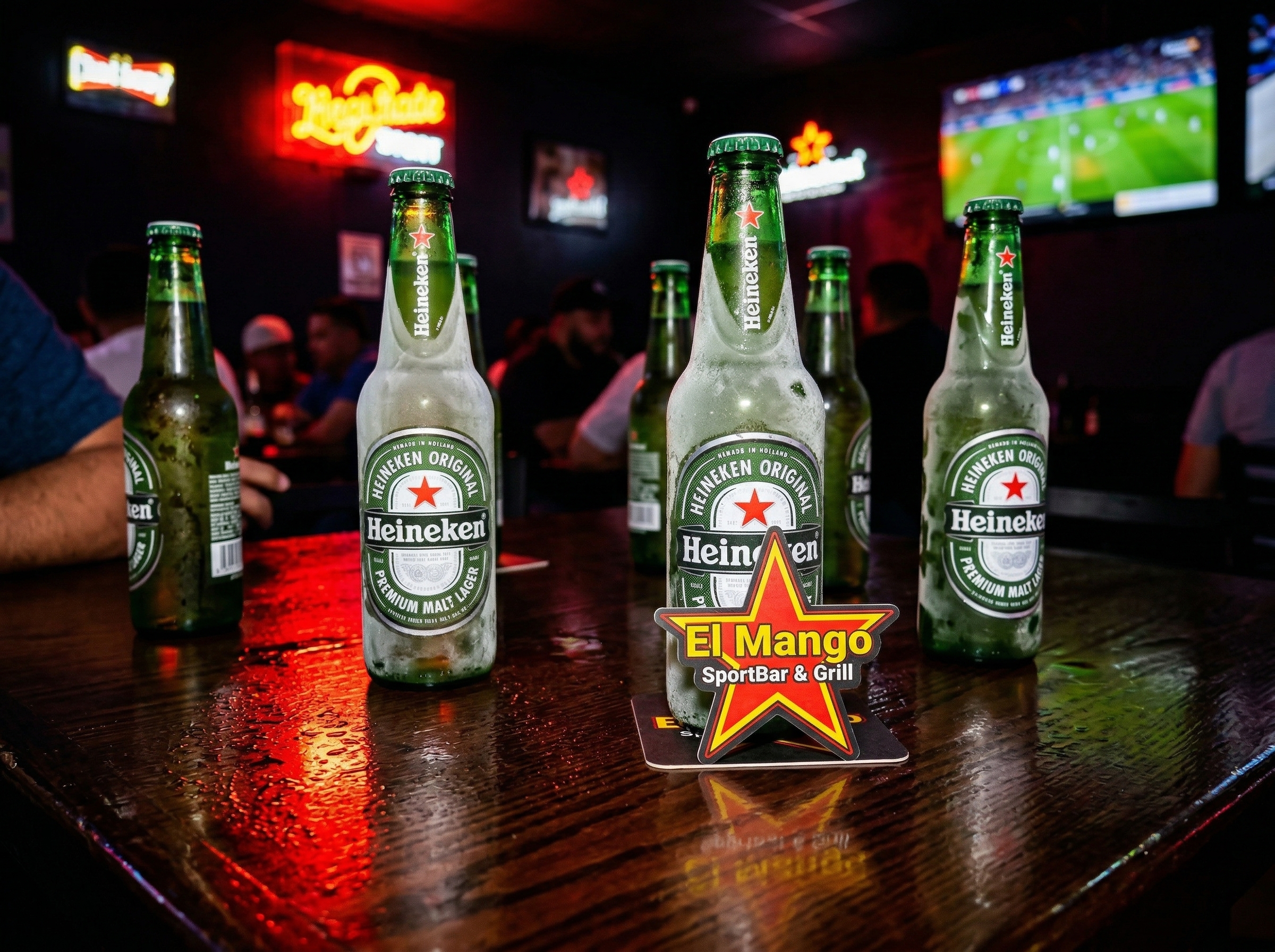 Cervezas bien frías en El Mango