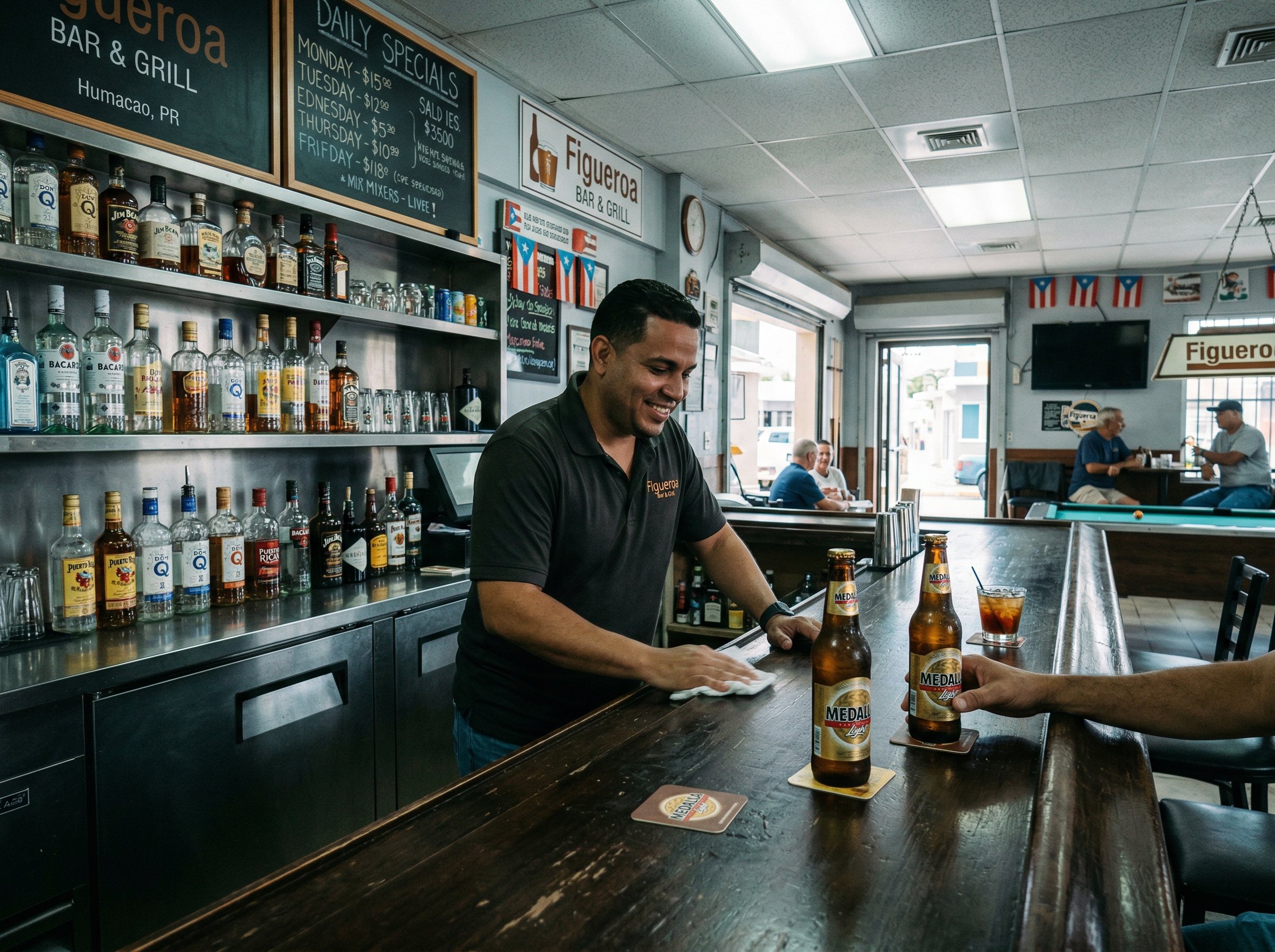 Barra de Figueroa Bar & Grill