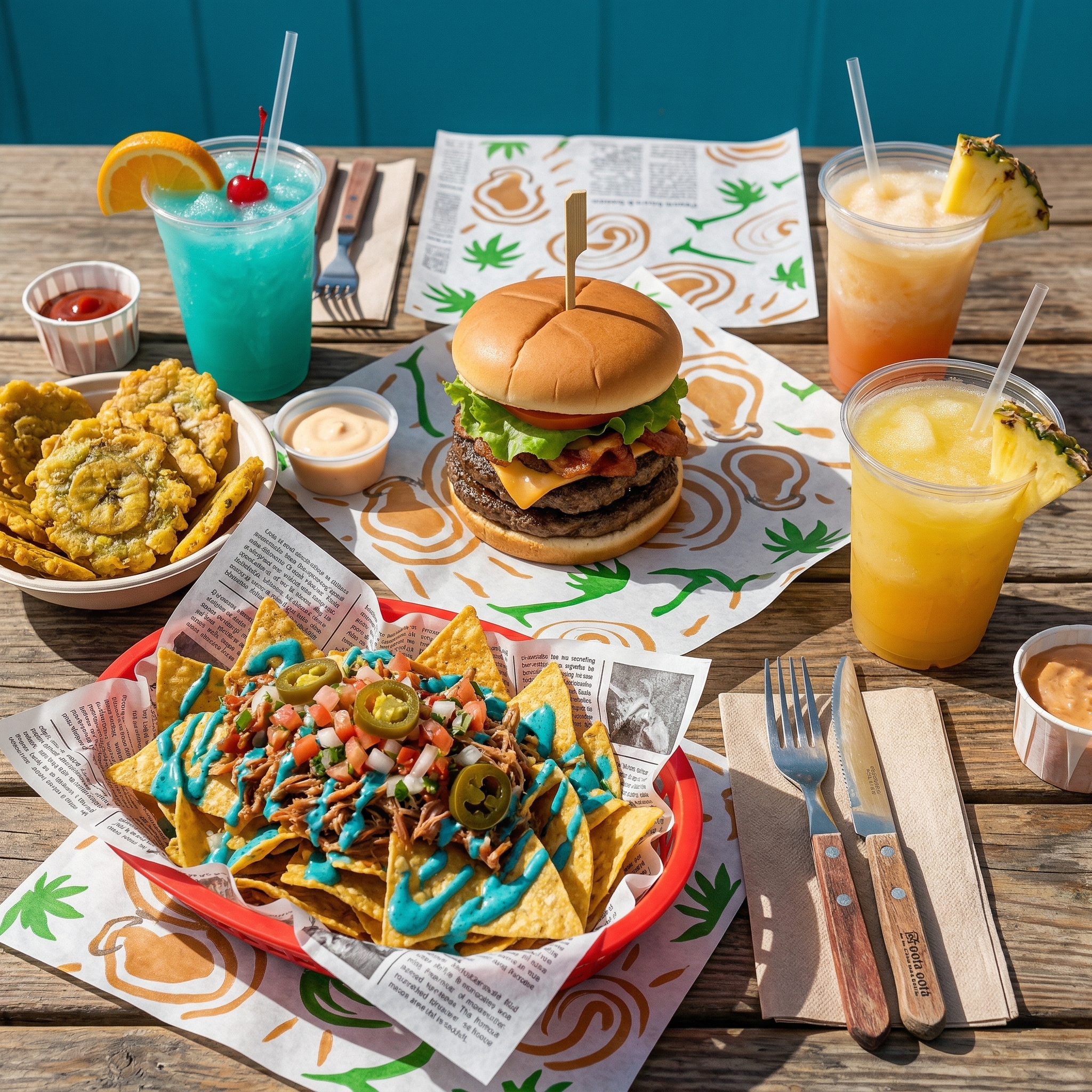 Sabores criollos — la mesa de Gota Gota