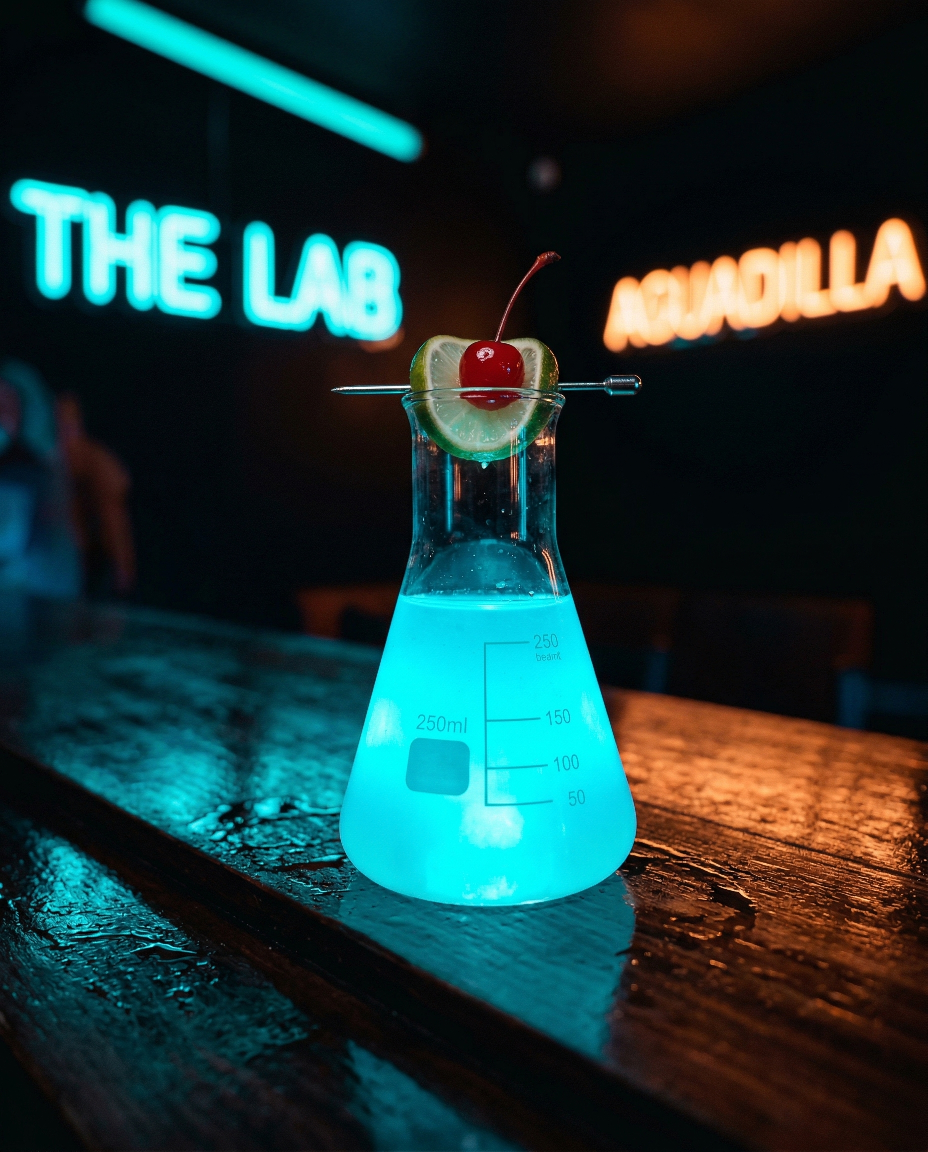 Cócteles creativos en The Lab Bar and Restaurant