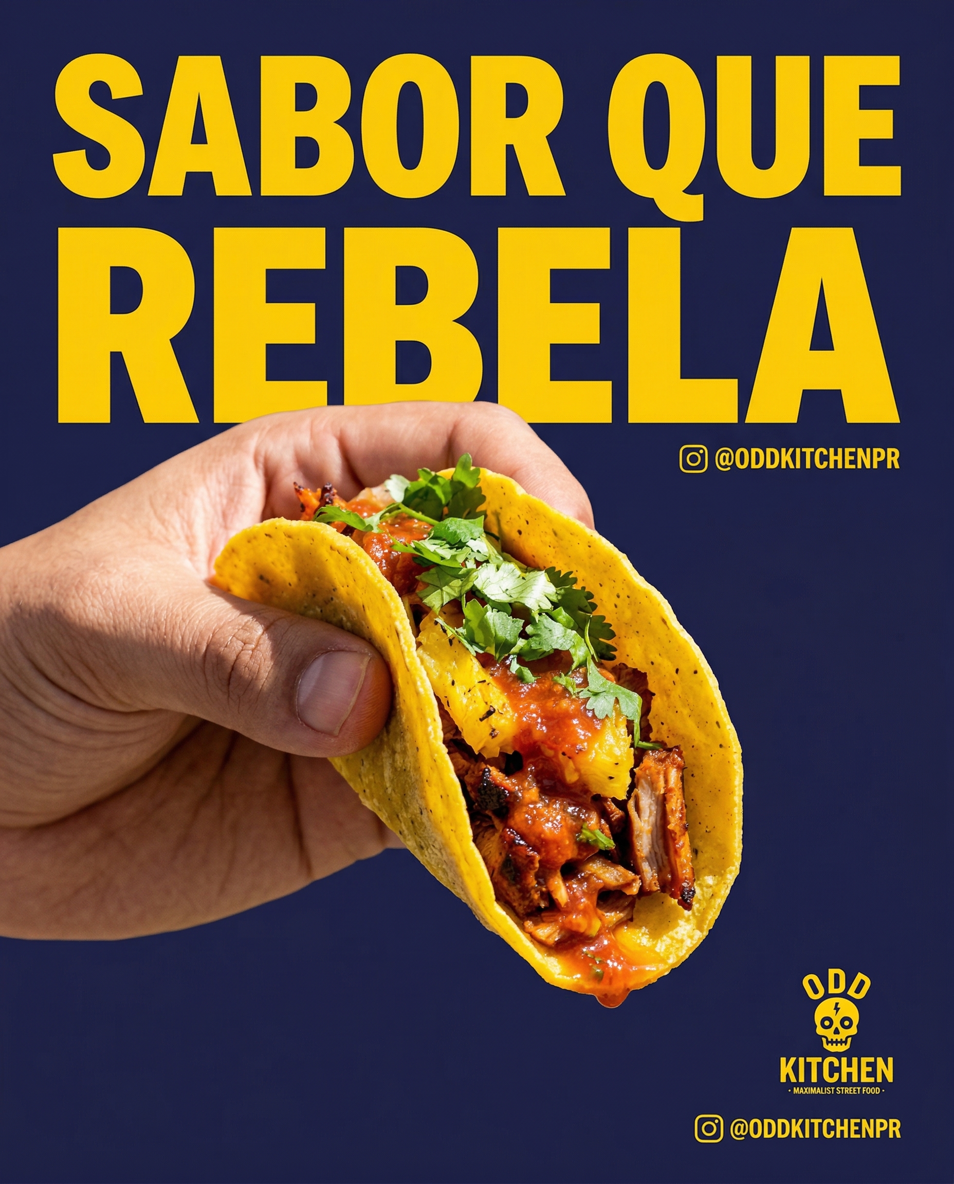 Taco Libre — plato del día de ODD Kitchen