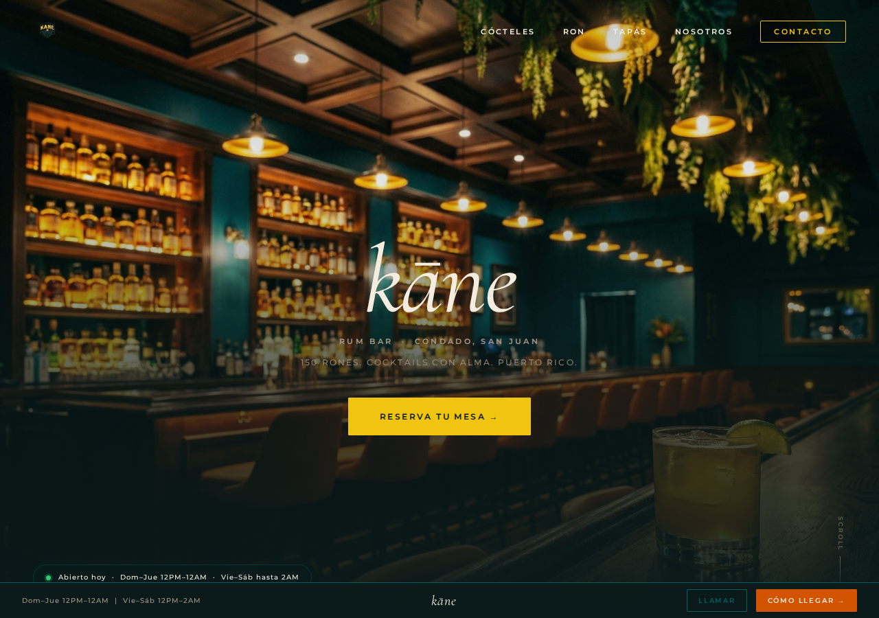 Kane Rum Bar