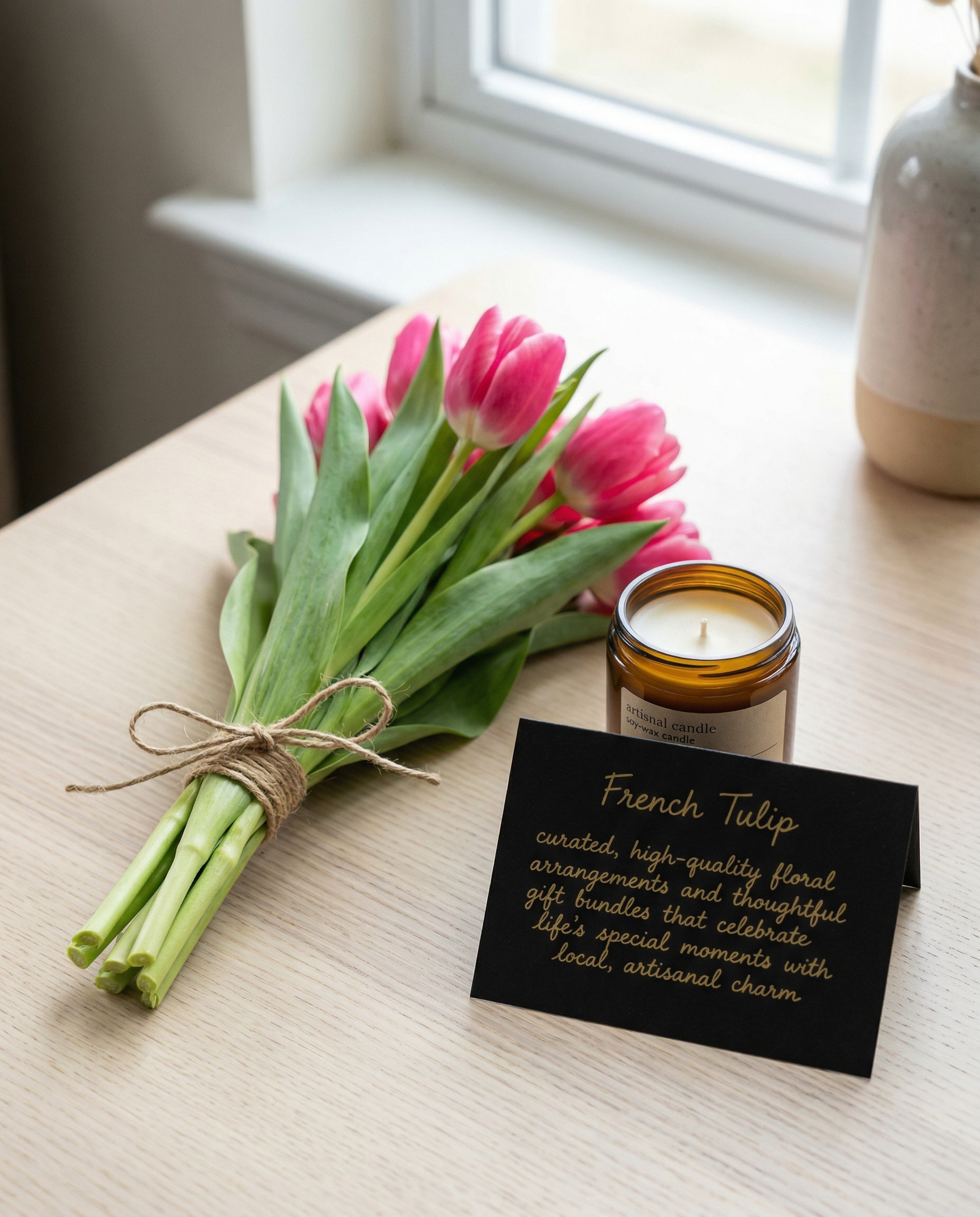 Paquetes de Regalo — French Tulip Dorado