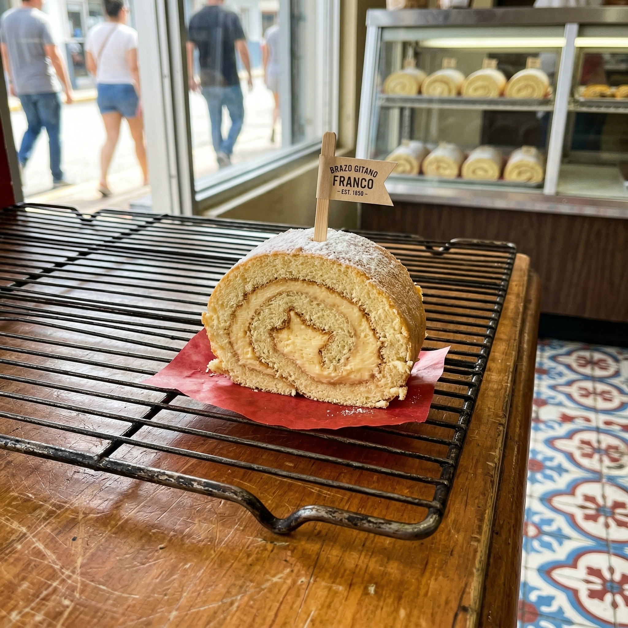 Brazo Gitano Franco — el auténtico roll cake puertorriqueño