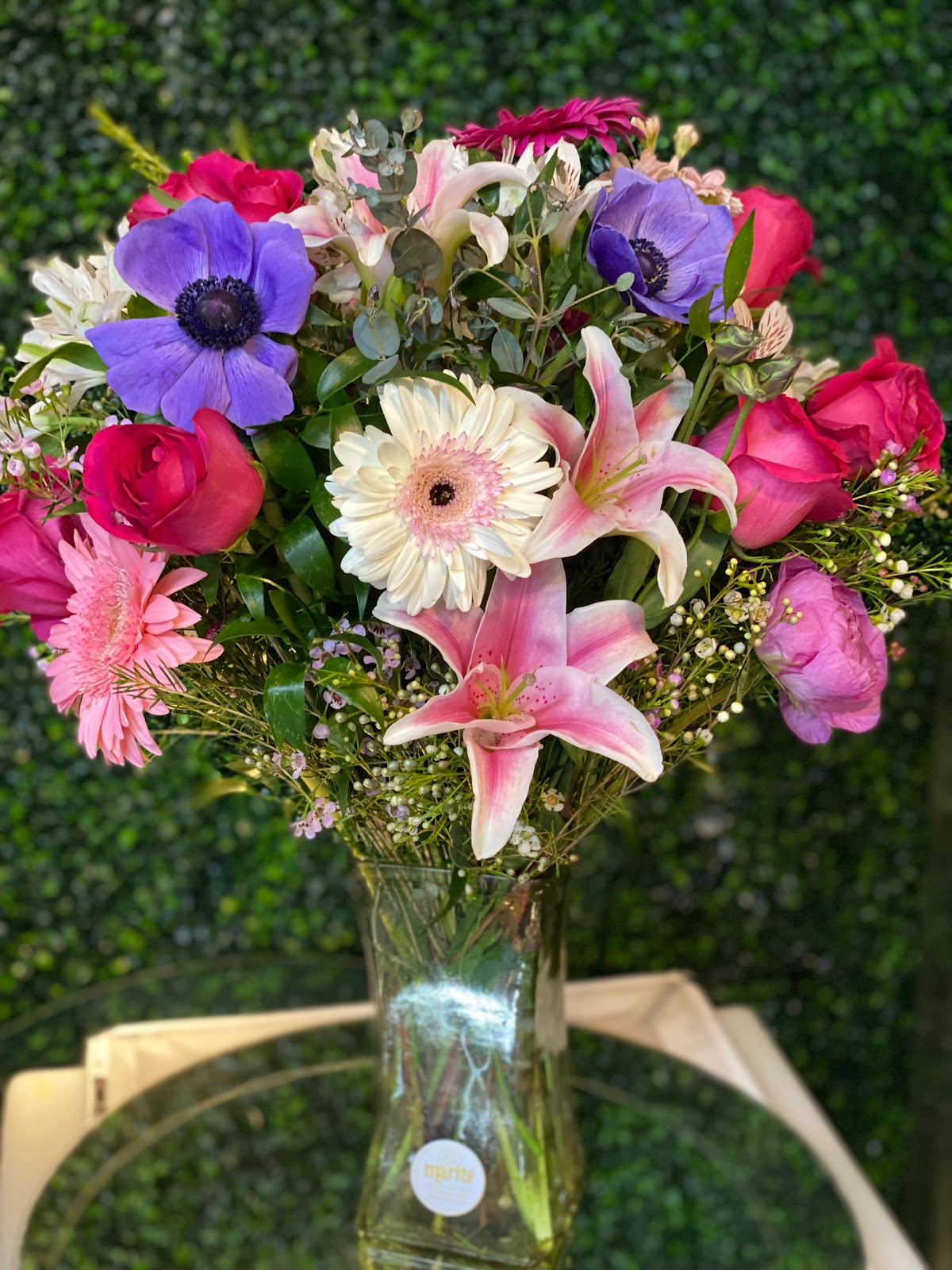 Flores frescas artesanales