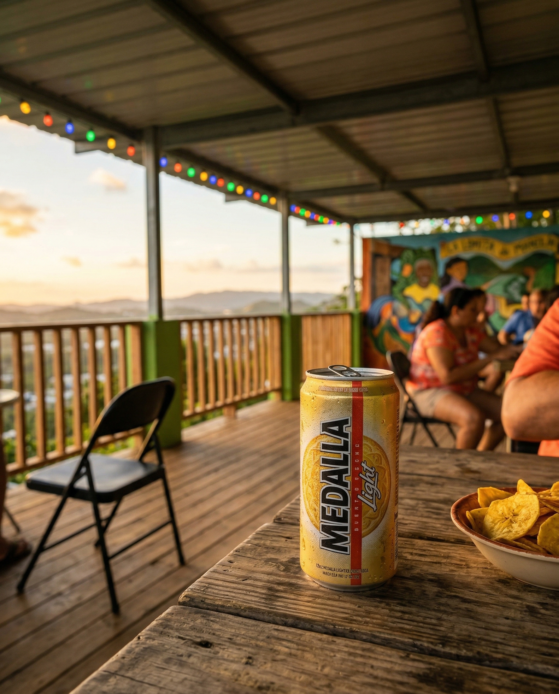 Cerveza fría en La Lomita de Manolín