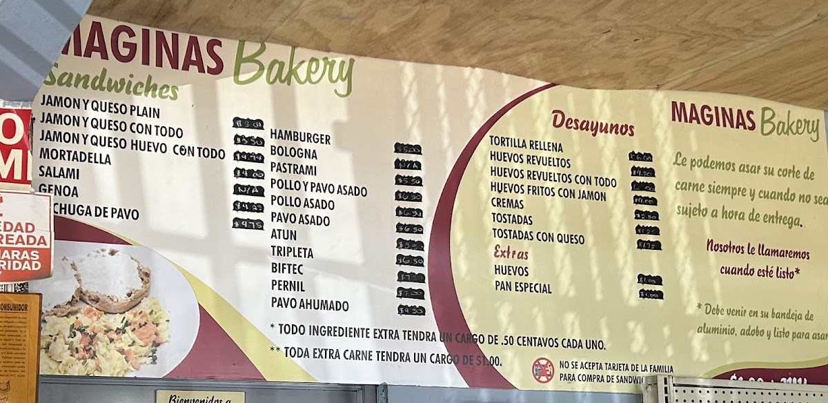 El local de Magina's Bakery