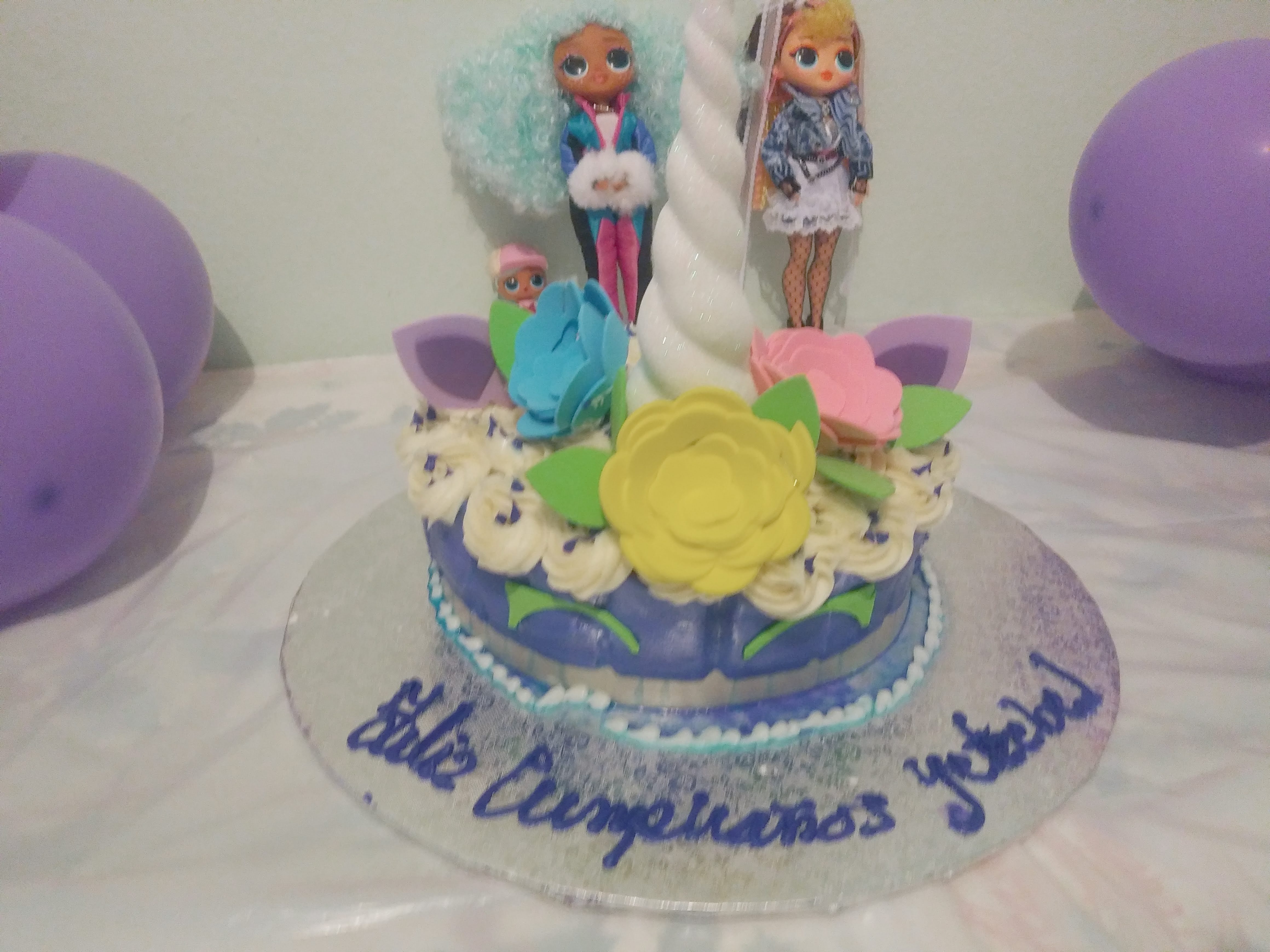 Cake artistico terminado