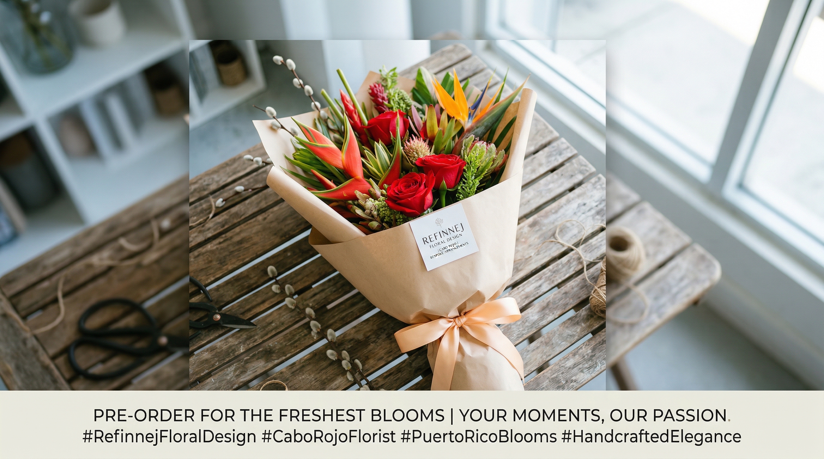 Arreglos florales Refinnej Floral Design