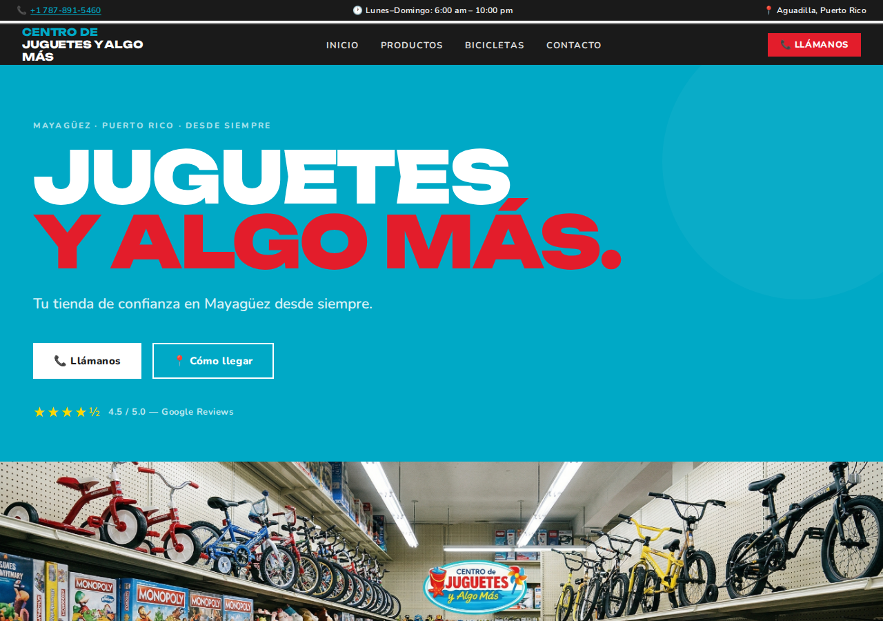 Centro de Juguetes y Algo Más