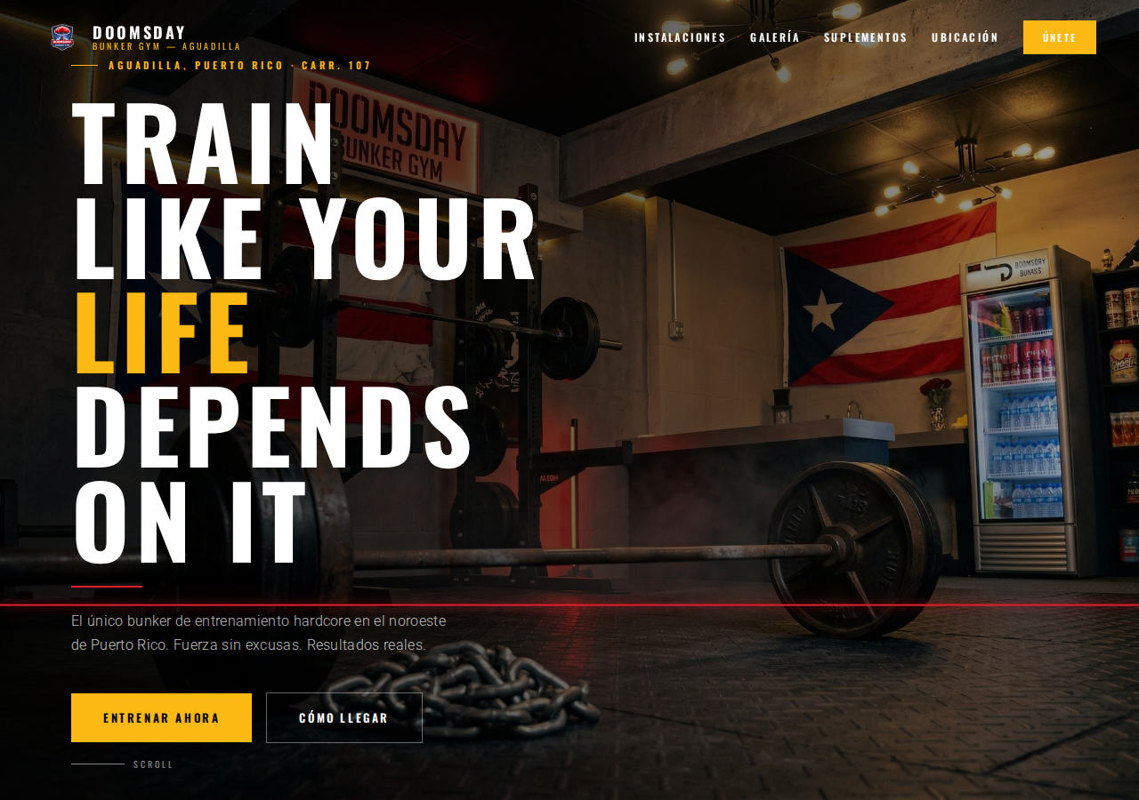 Doomsday Bunker Gym