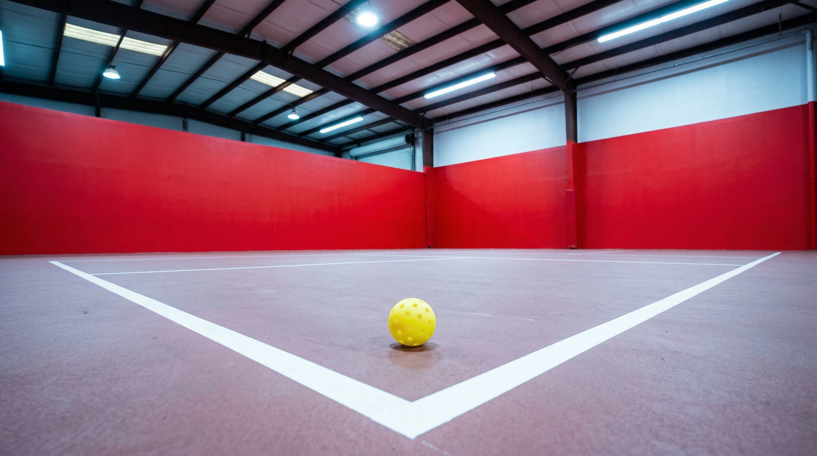 Cancha indoor de Pickleball en Power Fitness Humacao