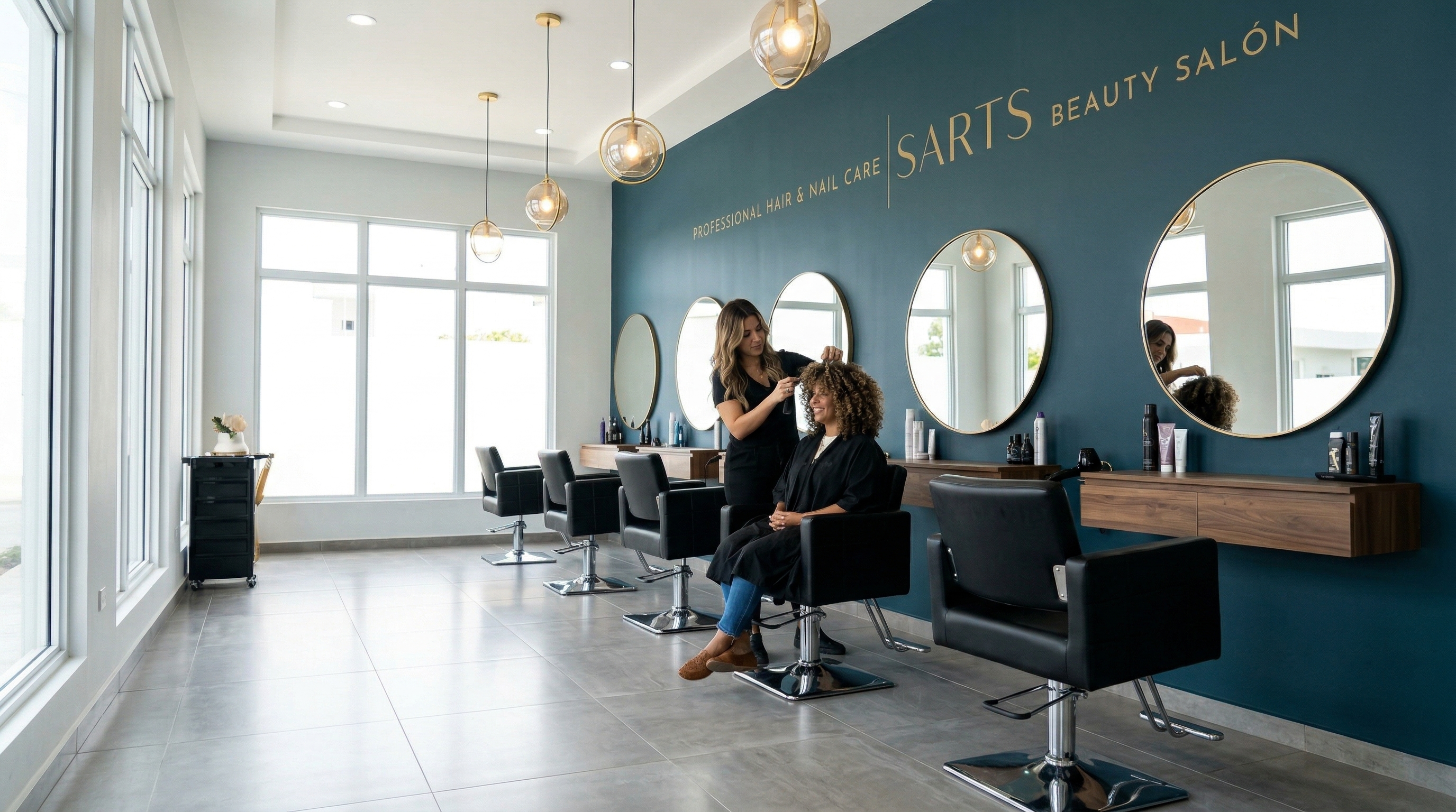 Interior del salón - Sarts Beauty Salón