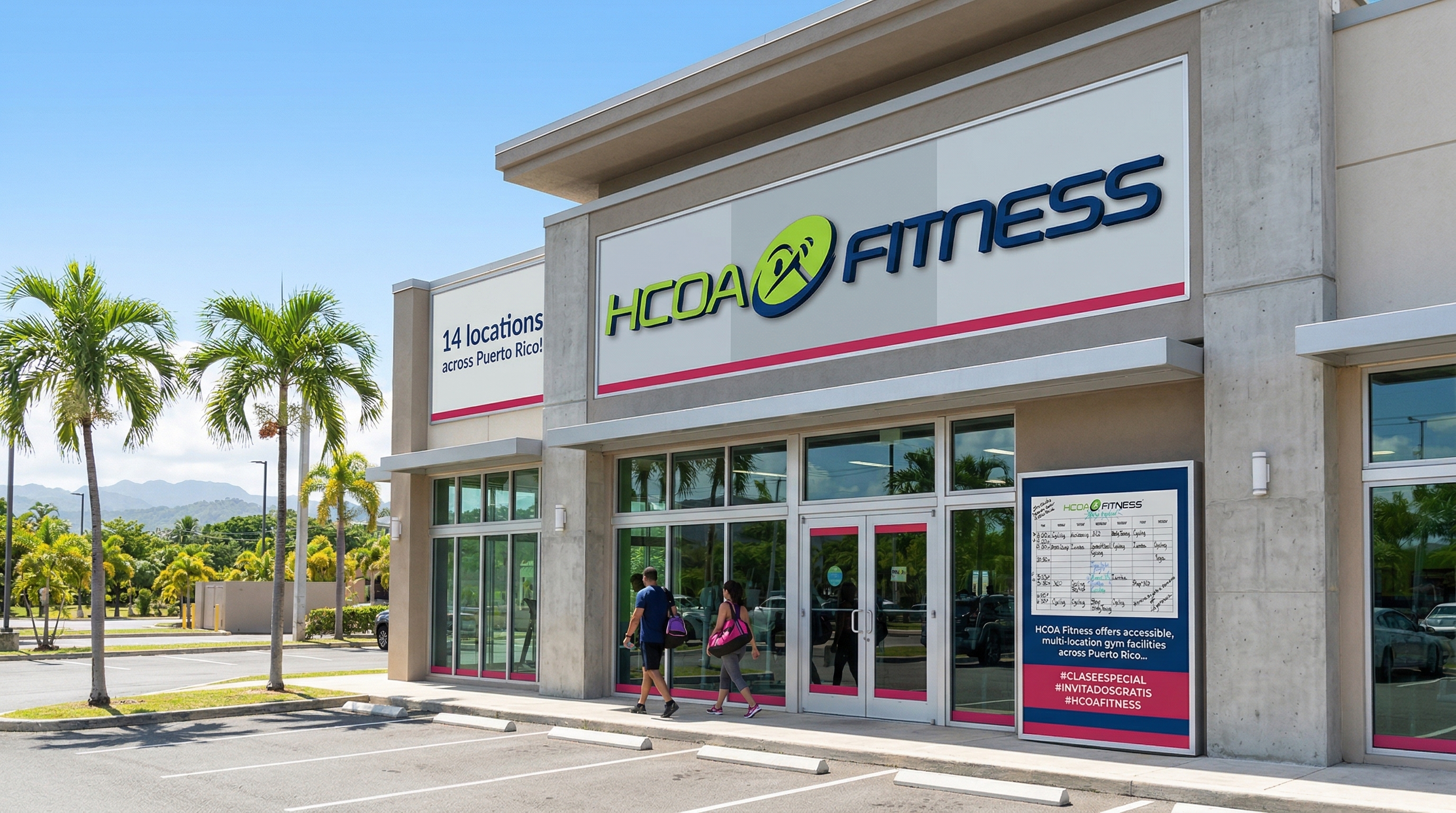 Exterior de HCOA Fitness