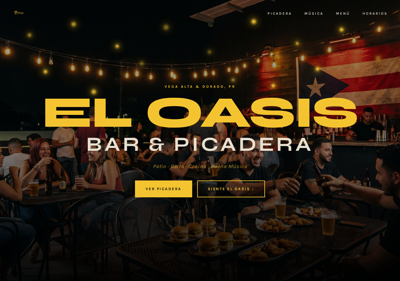 El Oasis, Bar & Picadera