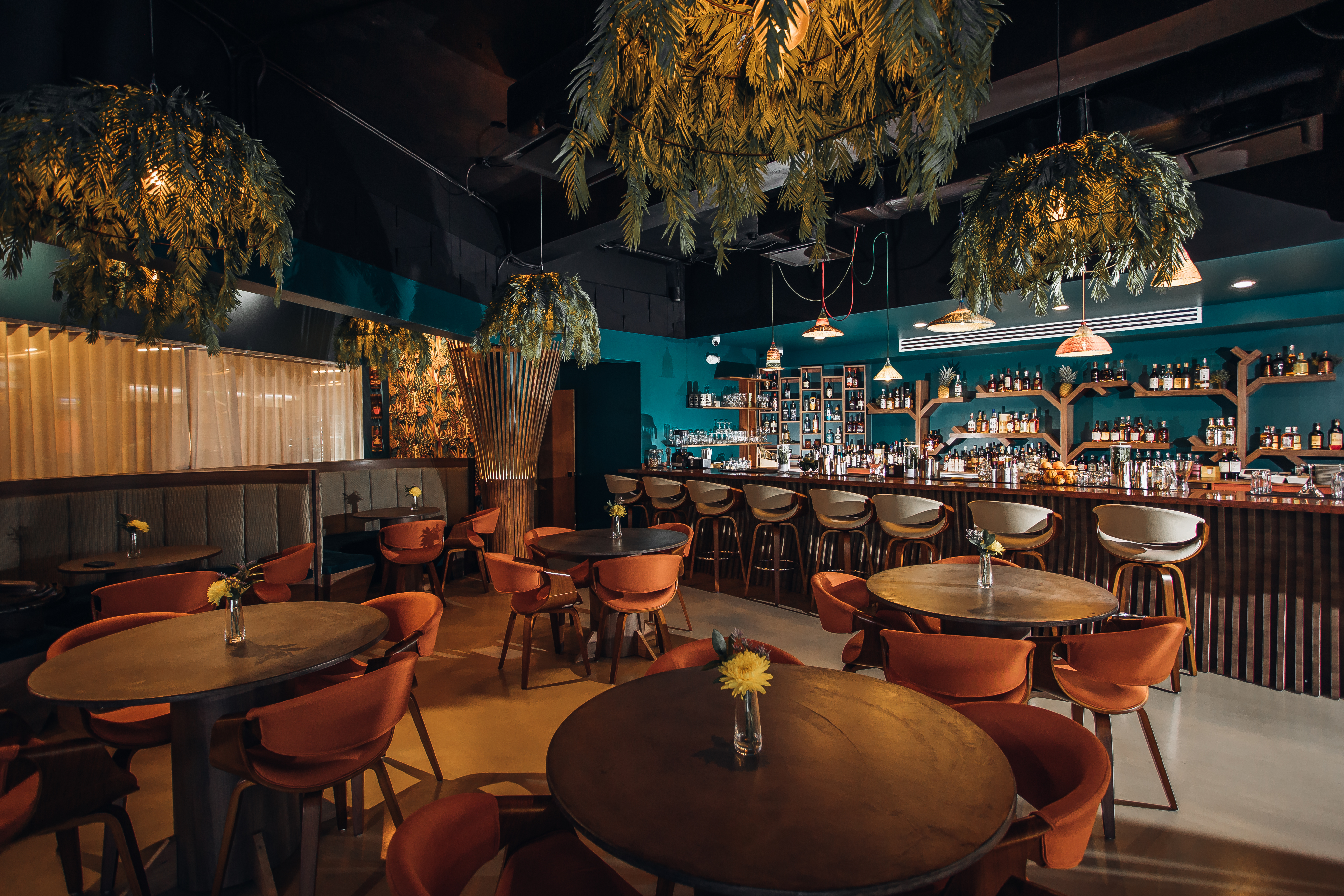 Rum shelf collection at kāne