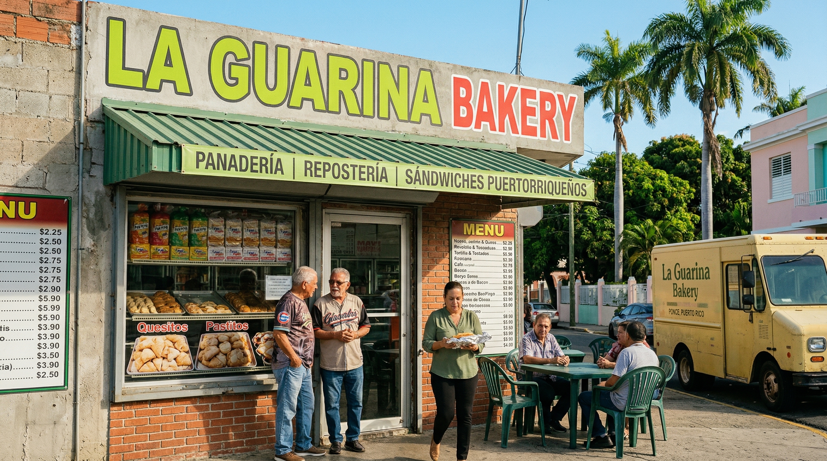La Guarina Bakery storefront exterior
