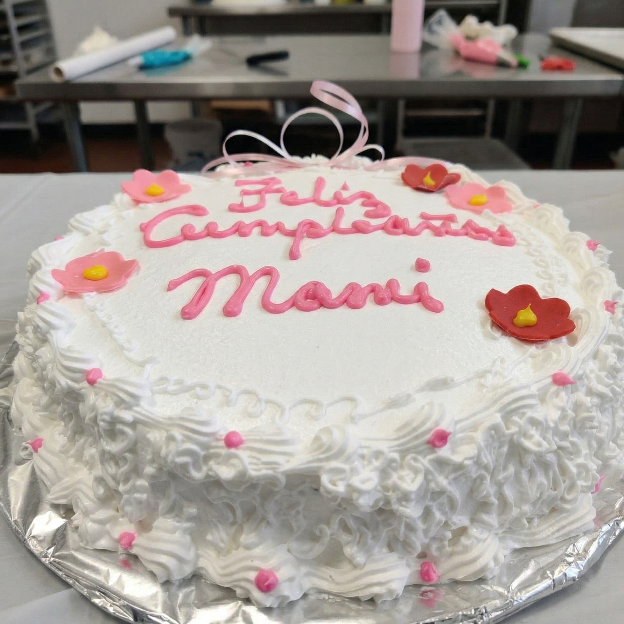 Detalle de topper de cake