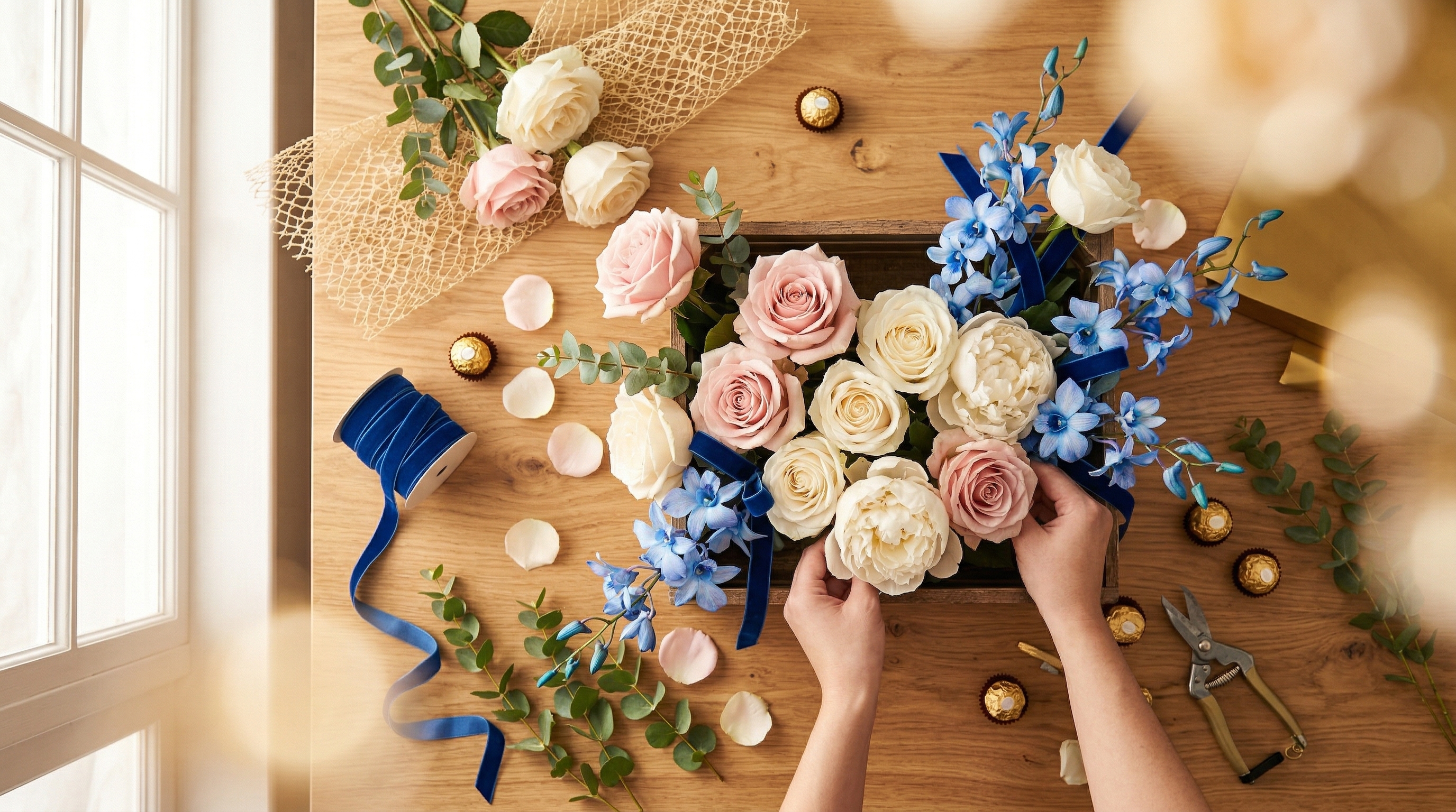 Hermosos arreglos florales de Dreamy Details By Caronil