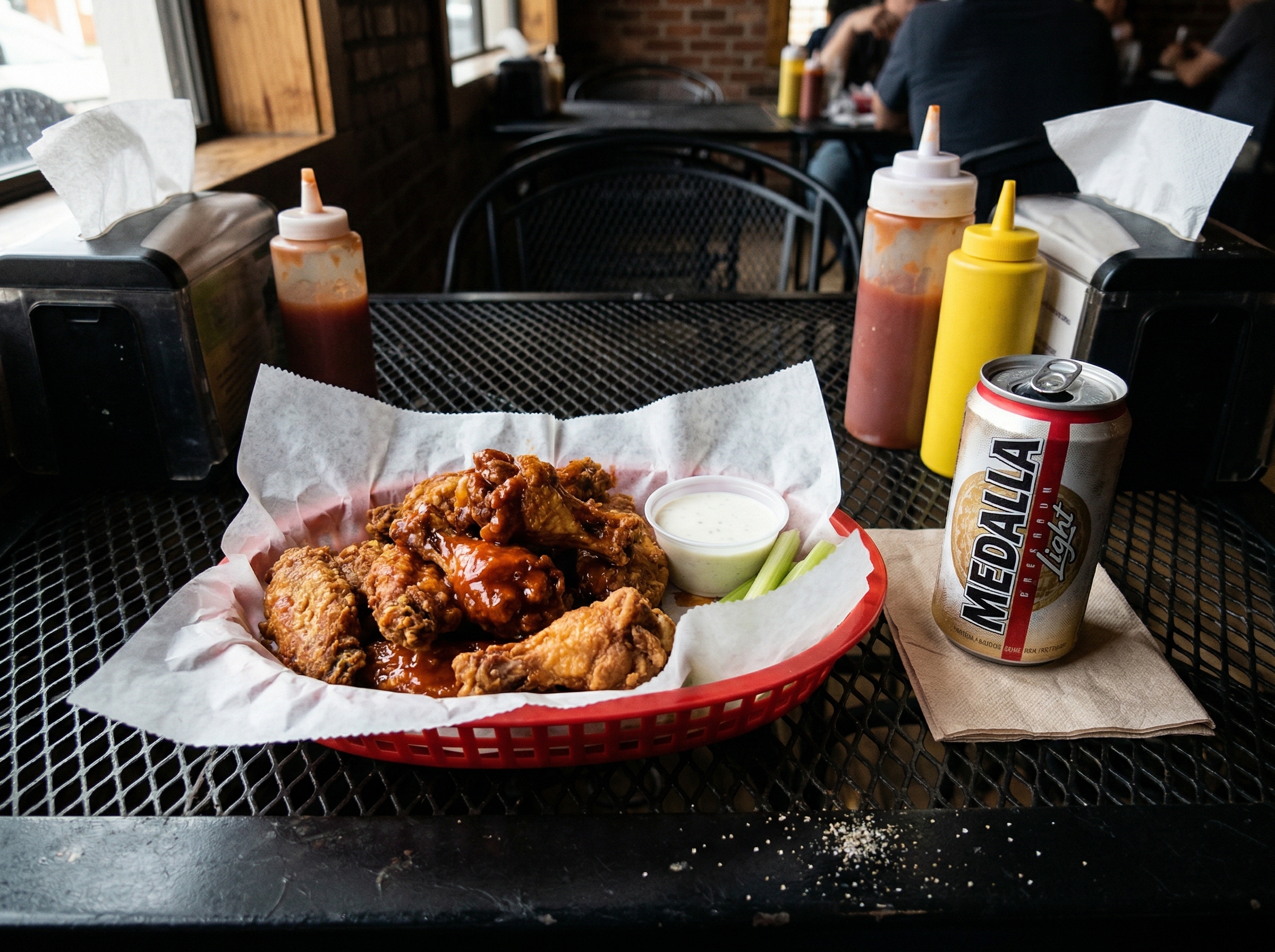 Alitas en Charlie's Bar & Grill