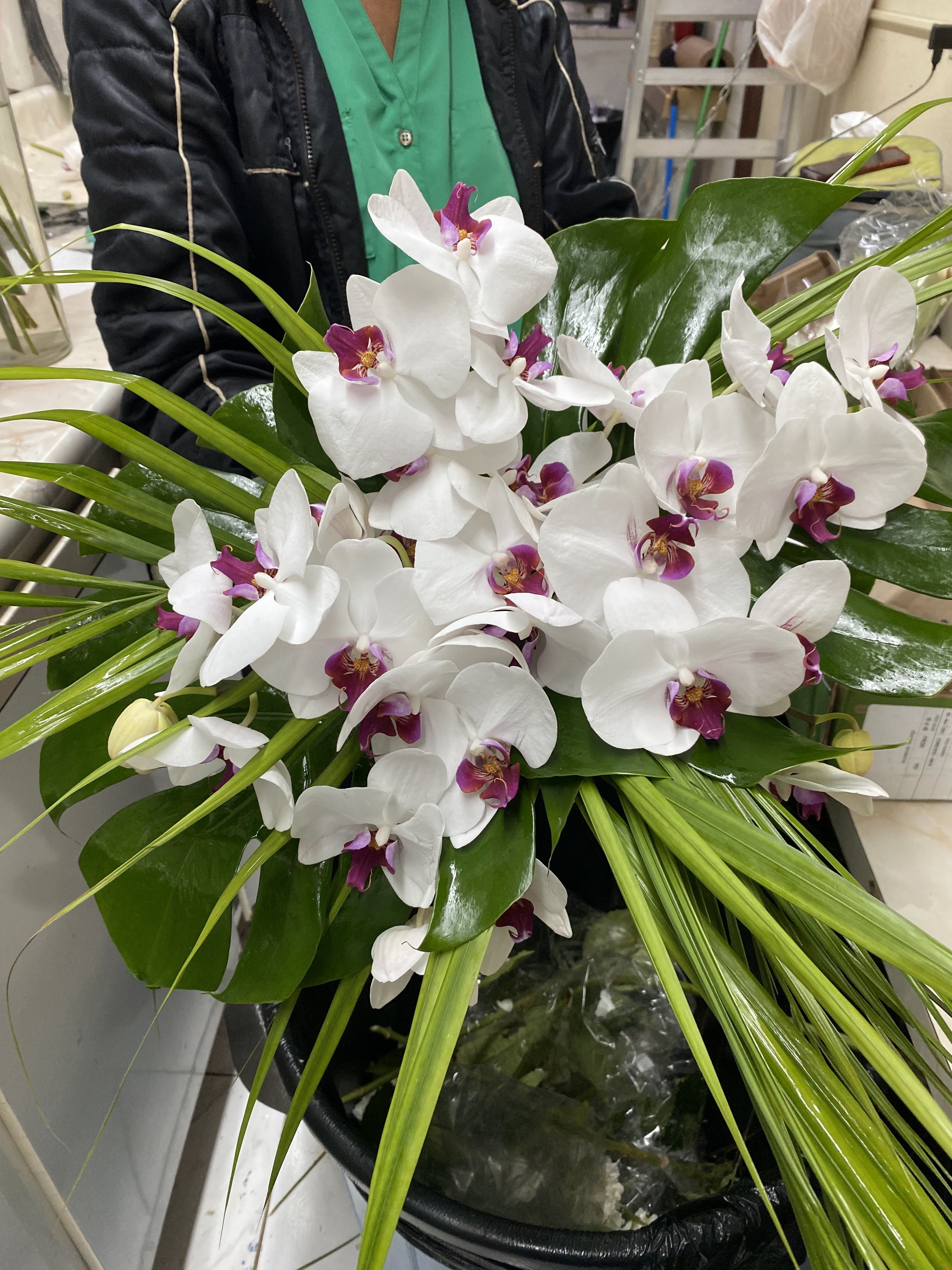 Caja de regalo floral