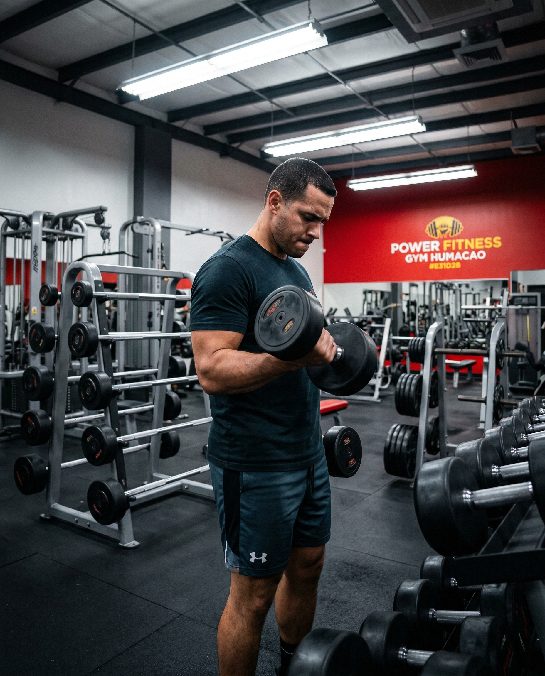 Entrenamiento en Power Fitness Gym Humacao