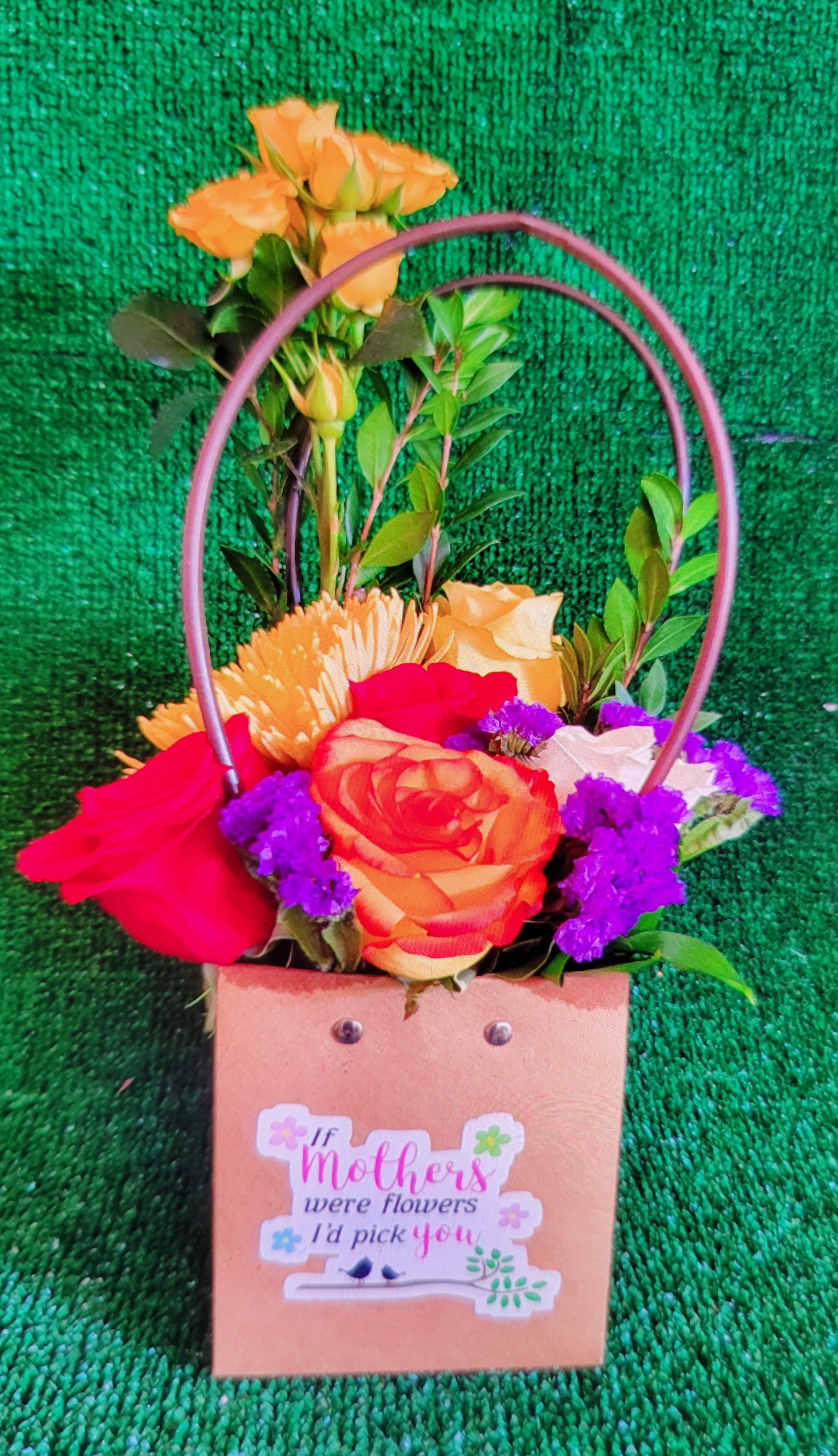 Ambiente de la floristería