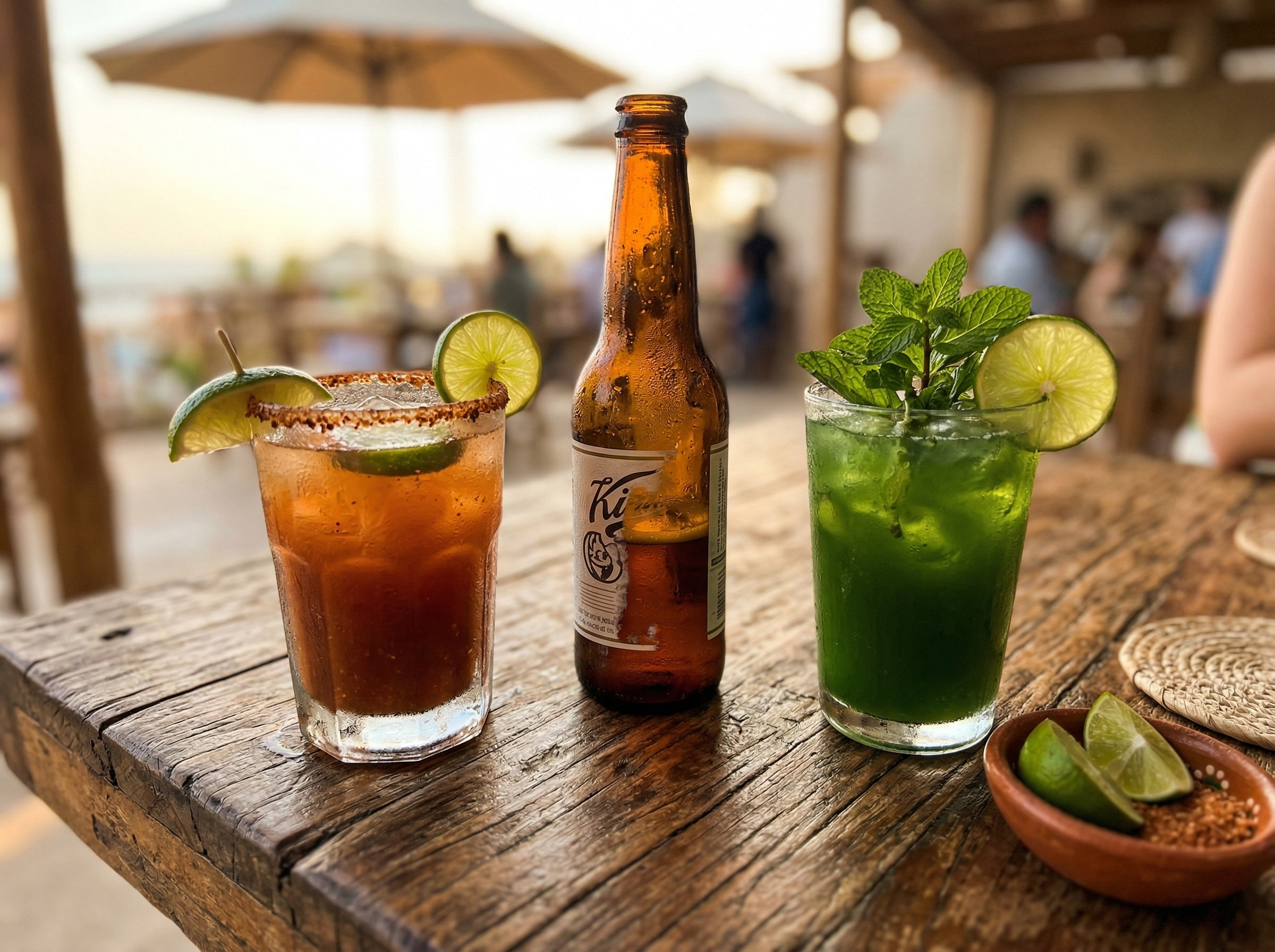 Bebidas y cócteles de La Resaca