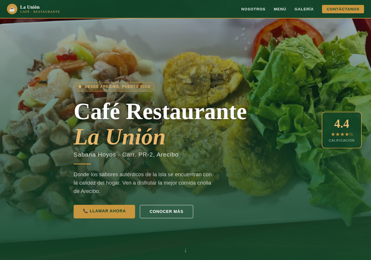 Café Restaurante La Unión