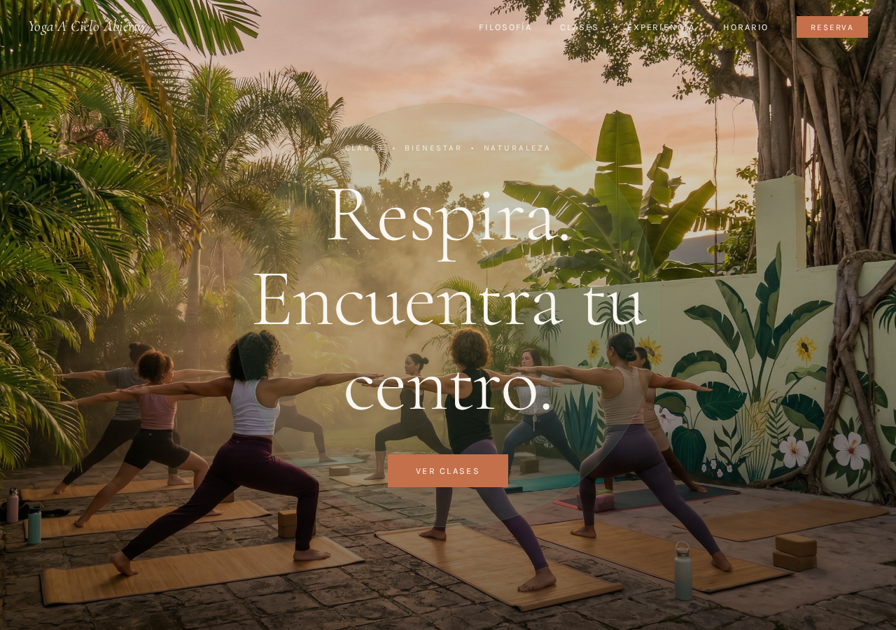 Yoga A Cielo Abierto
