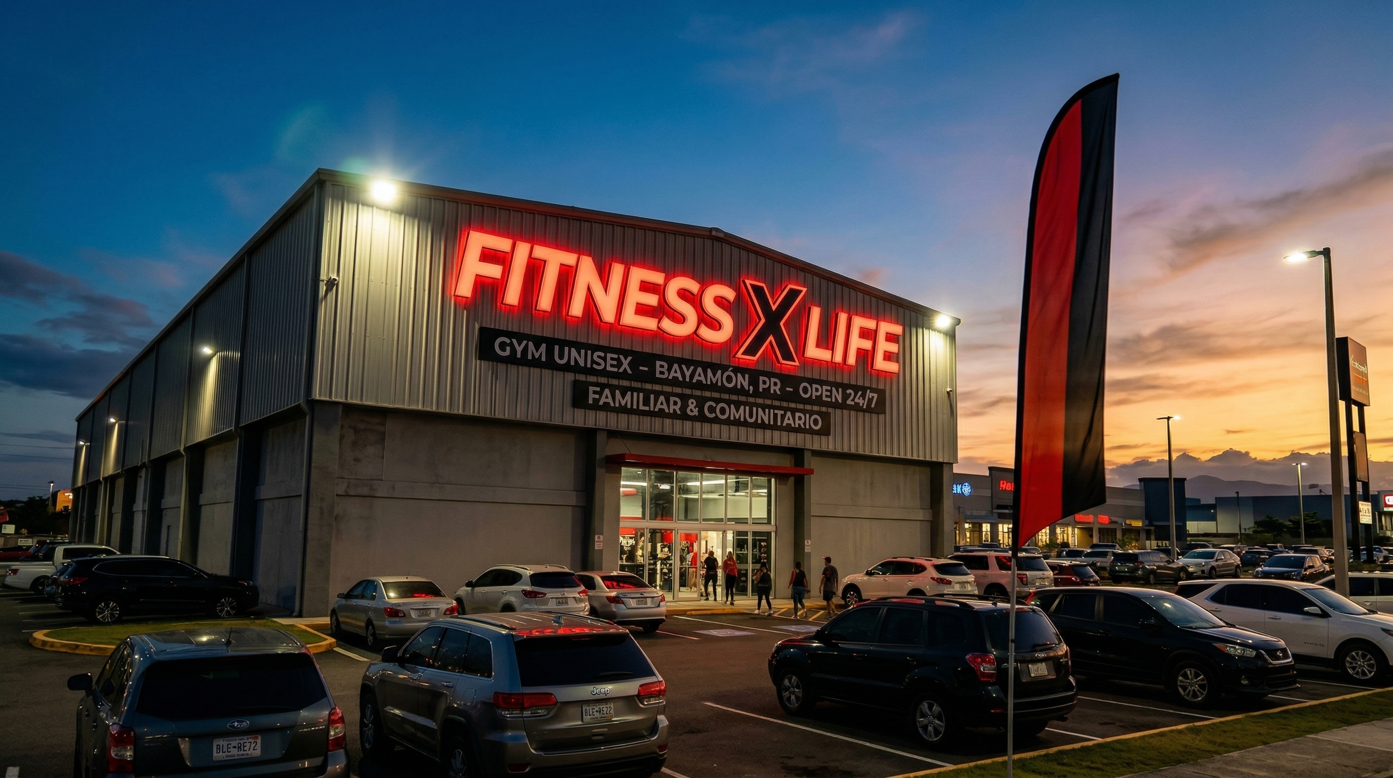 Exterior Fitness X Life Bayamón